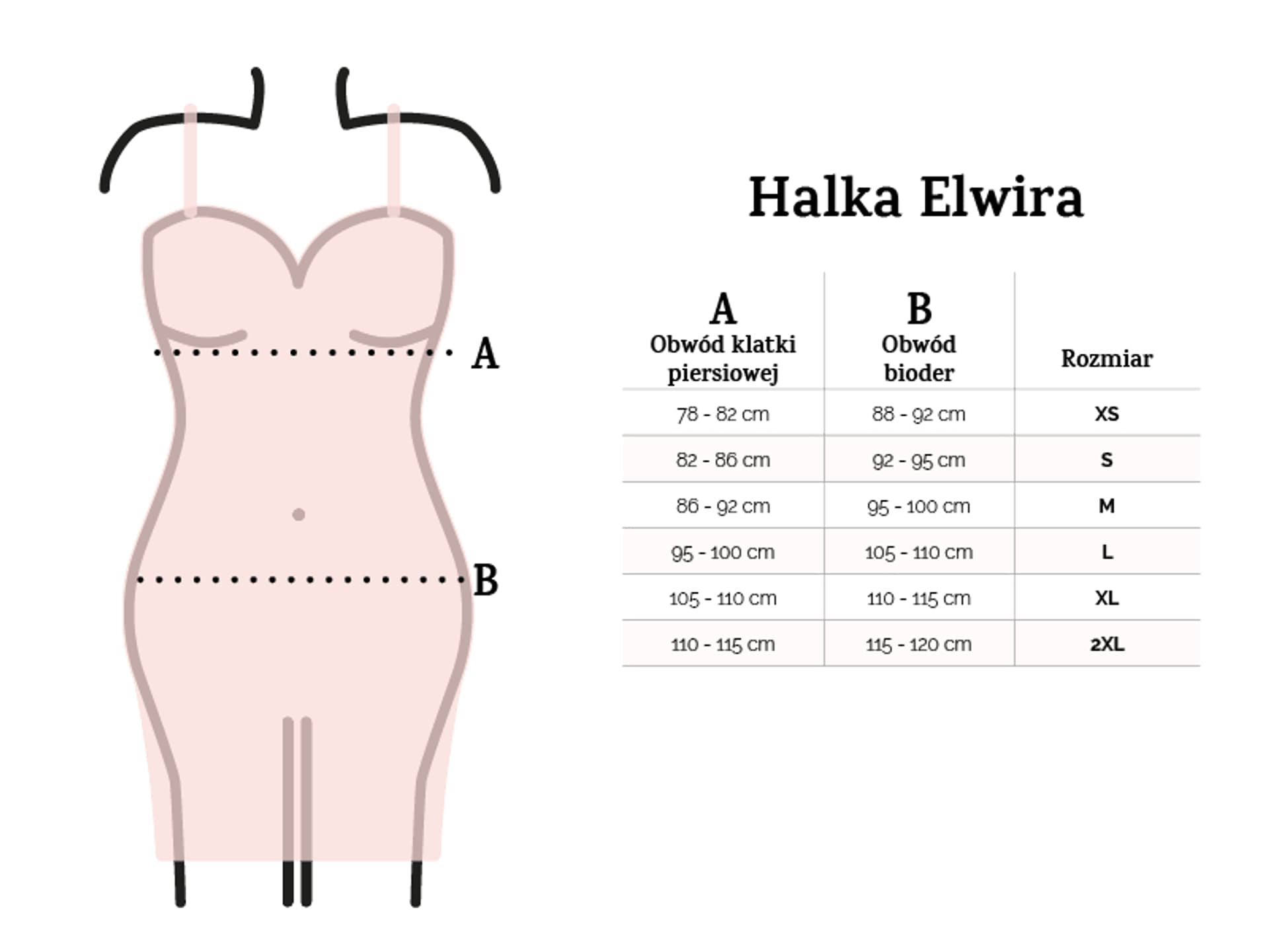 

HALKA ELWIRA (kolor jasno brązowy, rozmiar XS)