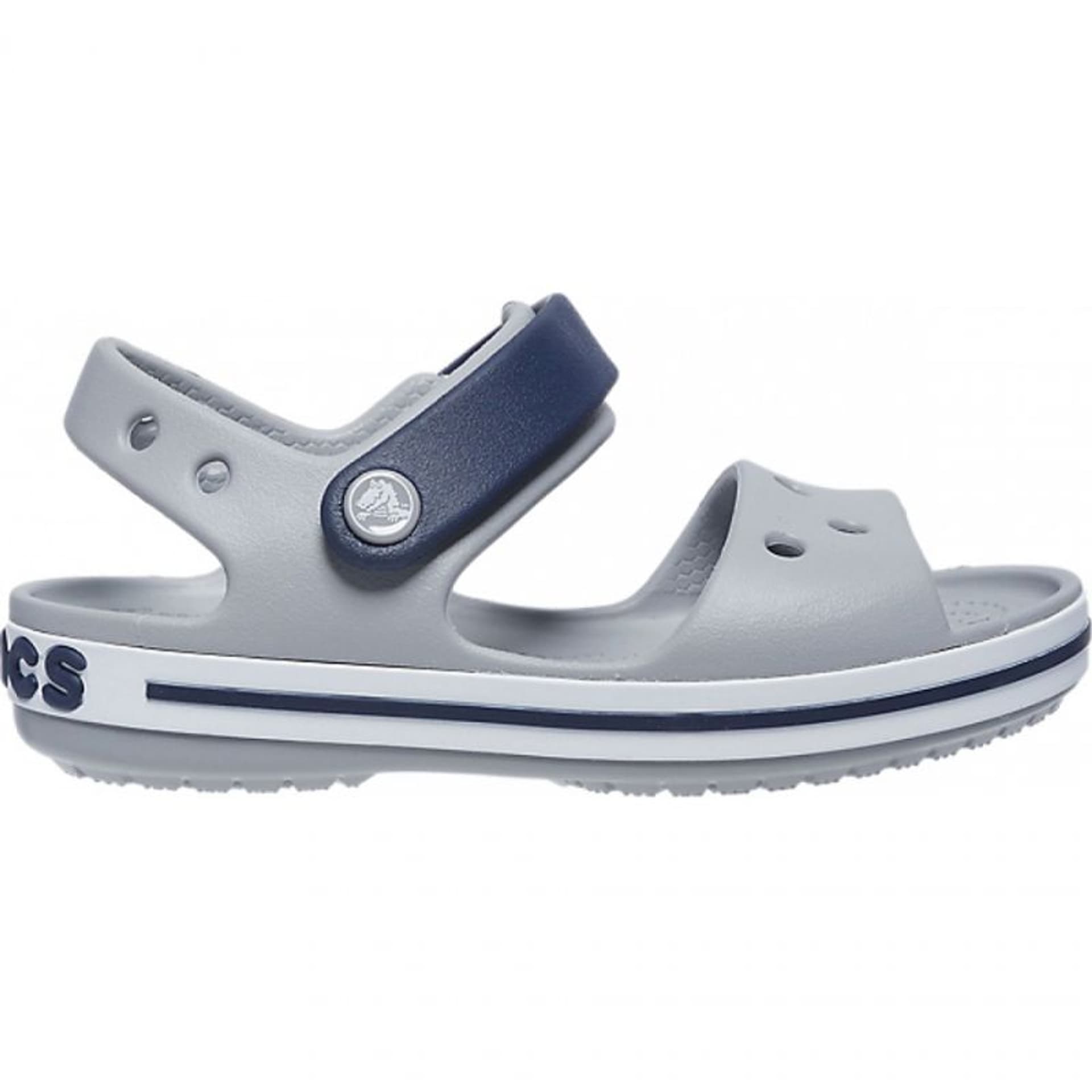 

Sandały Crocs Crosband Sandal Kids 12856 (kolor Szary/Srebrny, rozmiar 27-28)