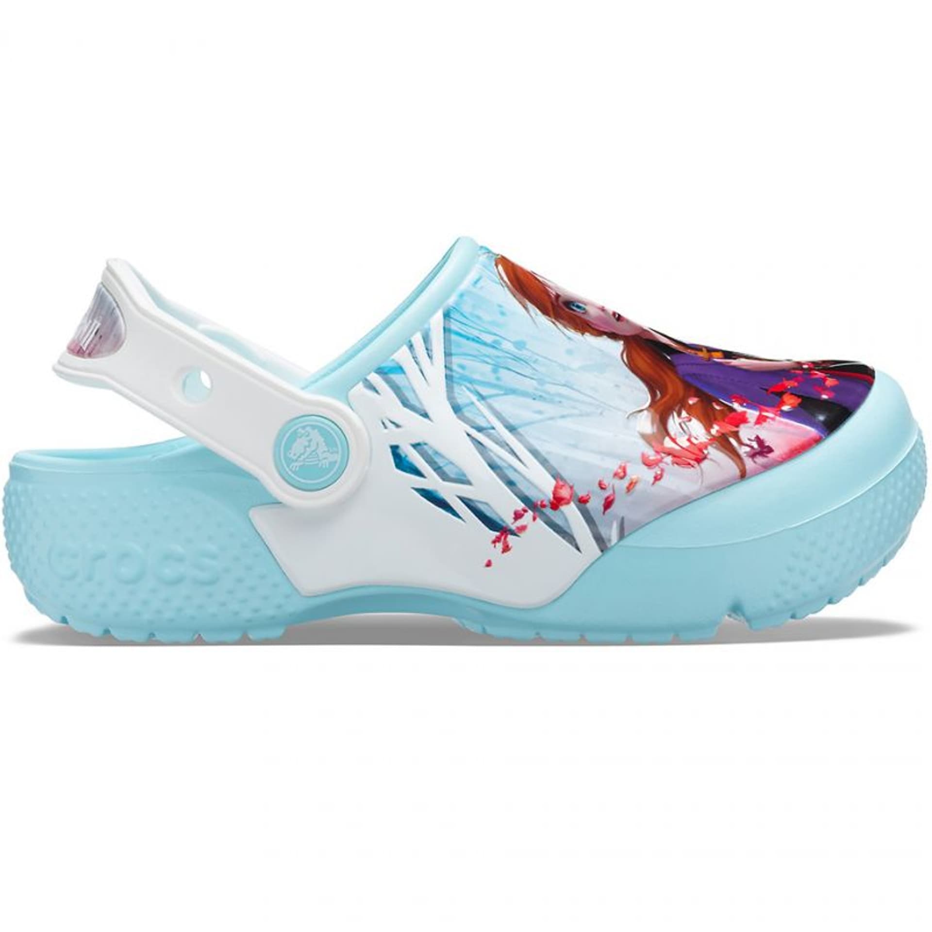 

Klapki Crocs Fl Ol Disney Frozen 2 Clog Jr 206167 (kolor Niebieski, rozmiar 34-35)