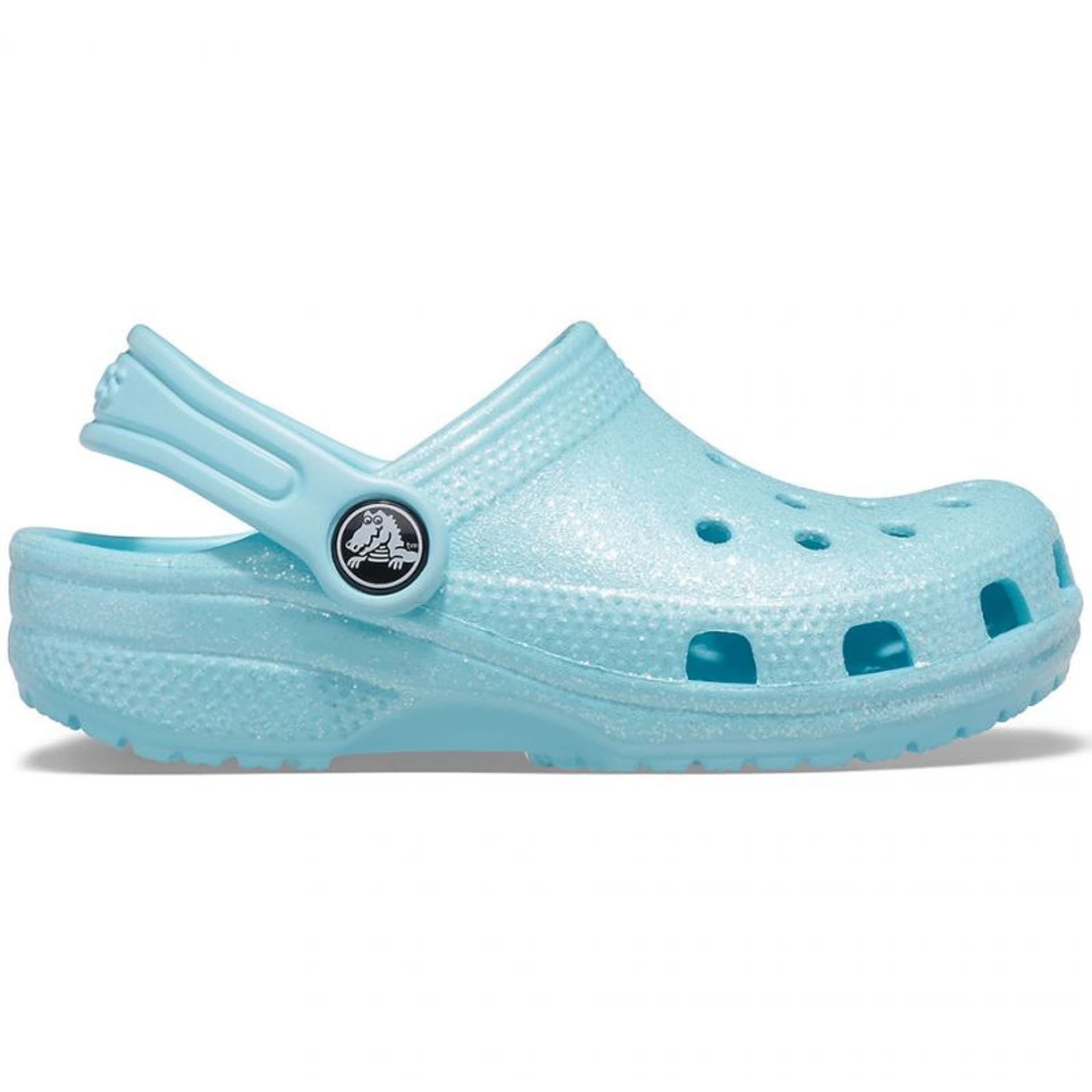 

Klapki Crocs Classic Glitter Clog Jr 205441 (kolor Niebieski, rozmiar 38-39)