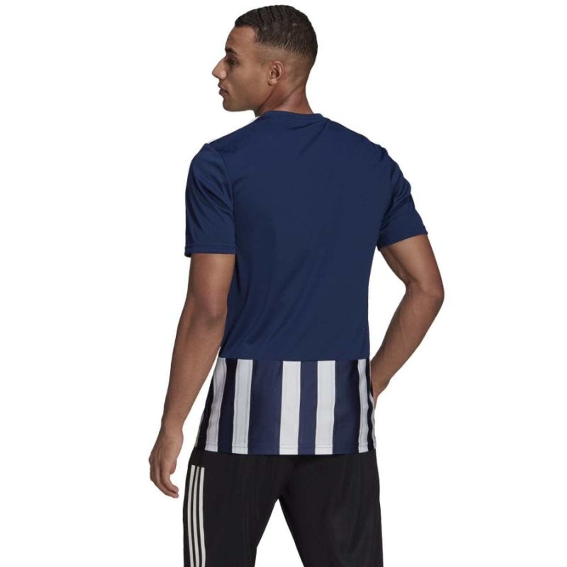 

Koszulka adidas Striped 21 JSY M (kolor Biały. Granatowy, rozmiar L)