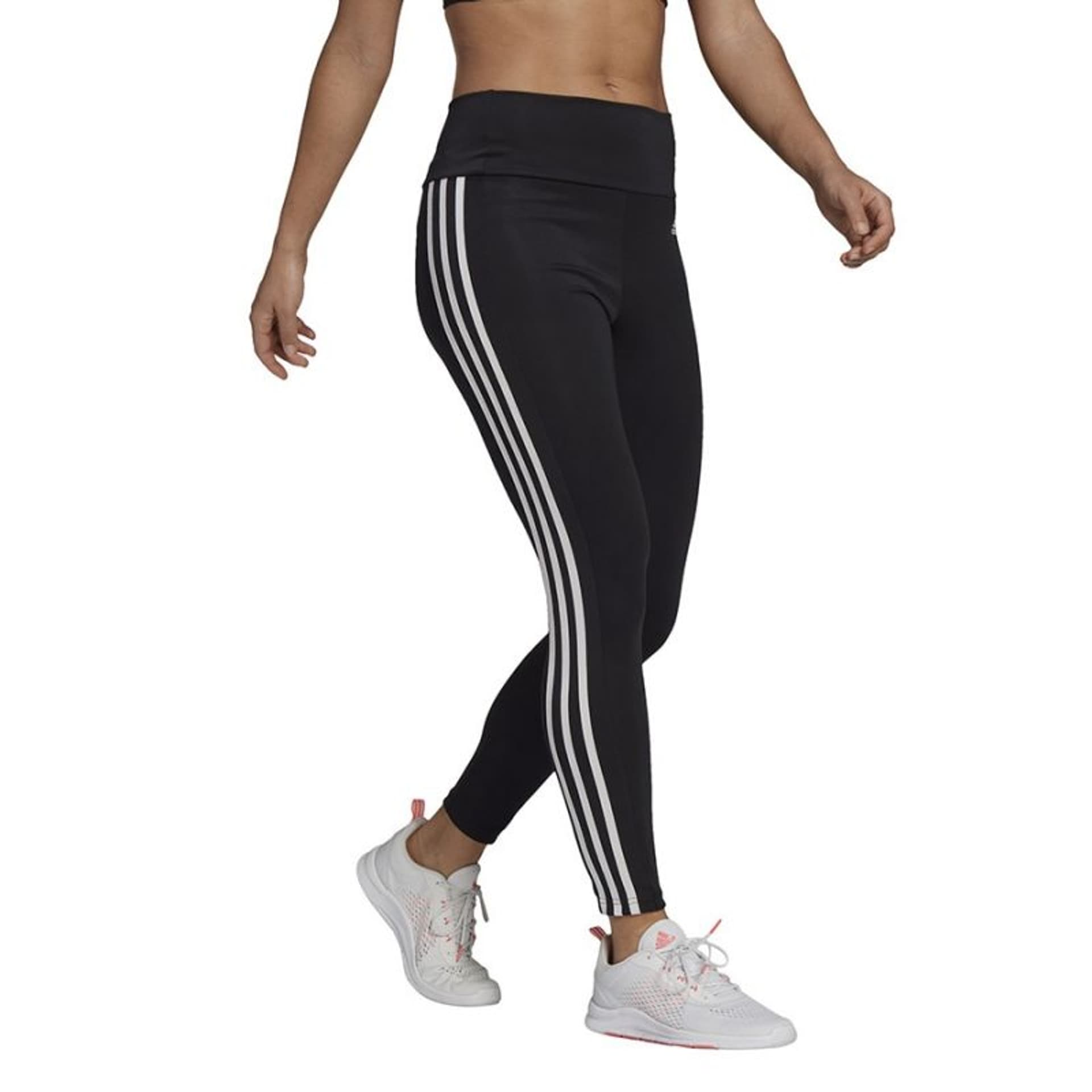 

Legginsy adidas High Riese 3-Stripes 7/8 Tights W (kolor Czarny, rozmiar XS)