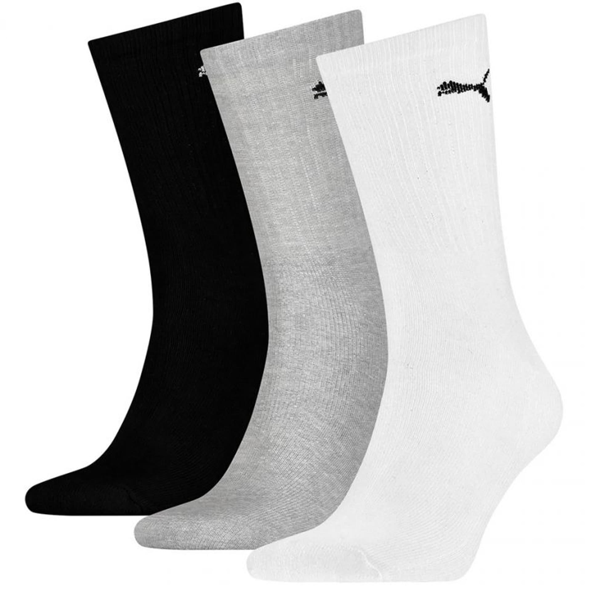 

Skarpety Puma Sport 3pack M 880355 (kolor Biały. Czarny. Szary/Srebrny, rozmiar 43-46)