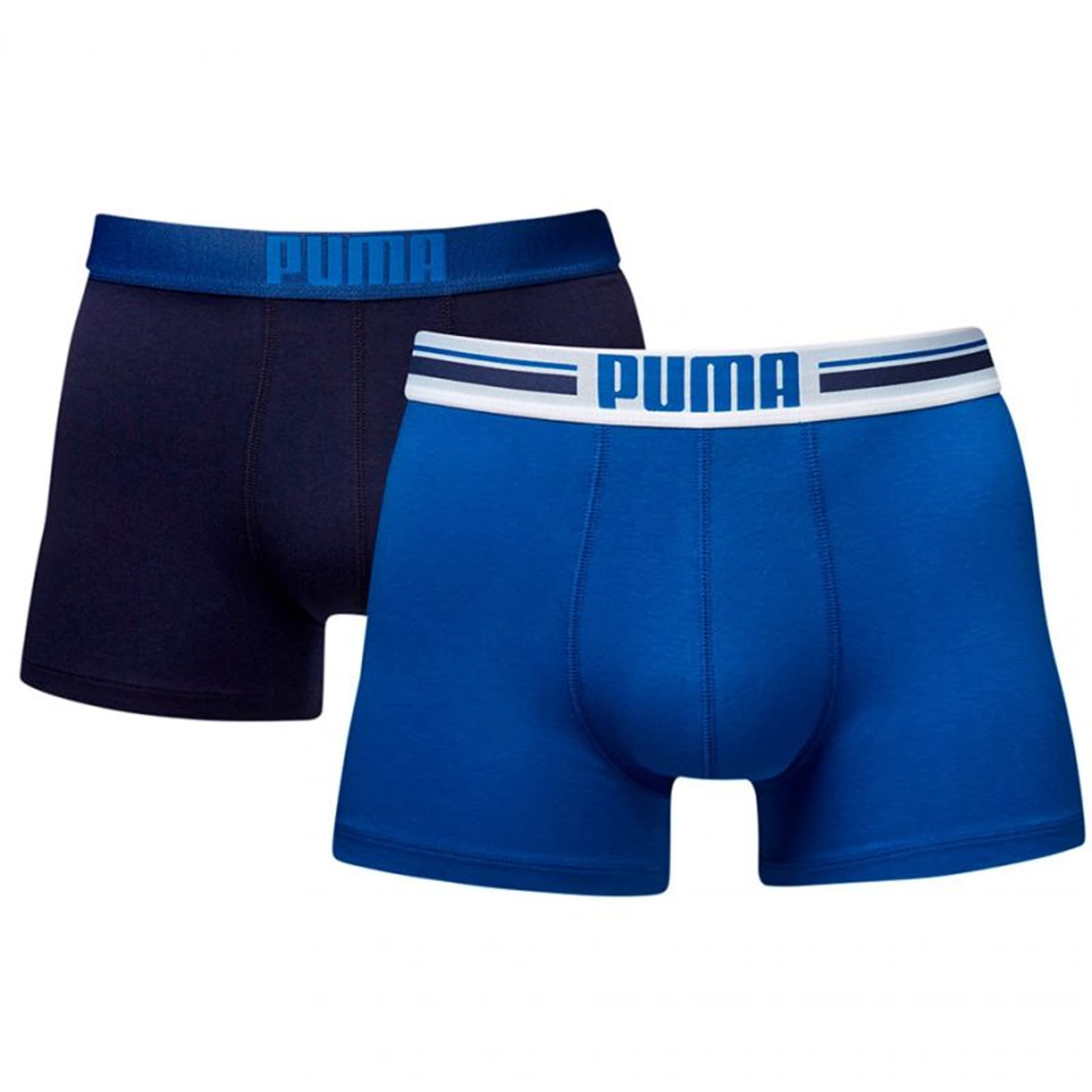 

Bokserki Puma Placed Logo Boxer 2P M 906519 (kolor Granatowy. Niebieski, rozmiar M)
