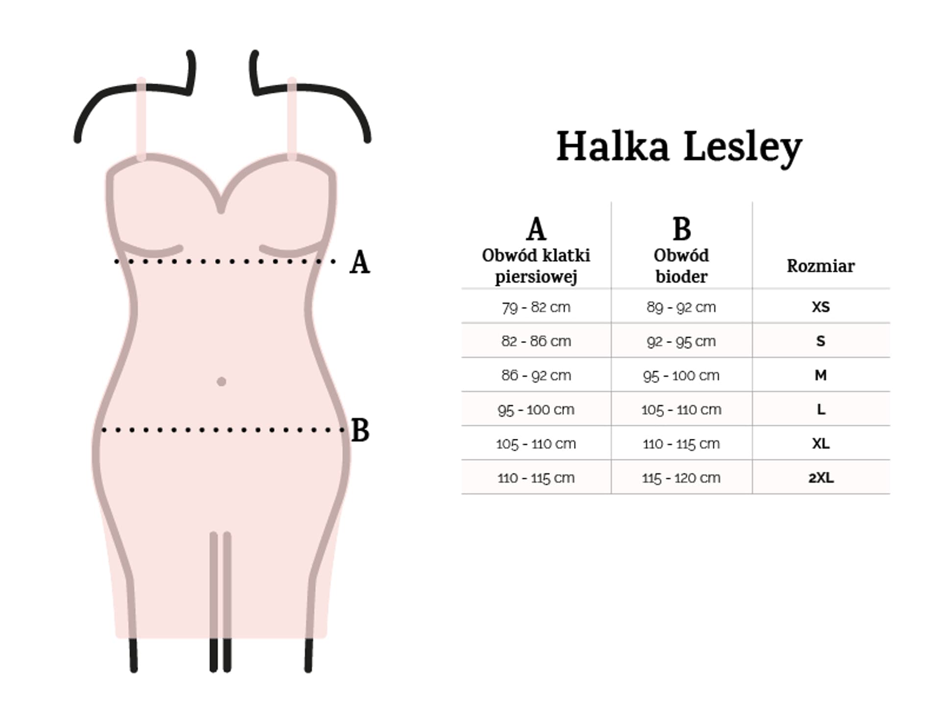 

HALKA LESLEY (kolor ecru, rozmiar 2xl)