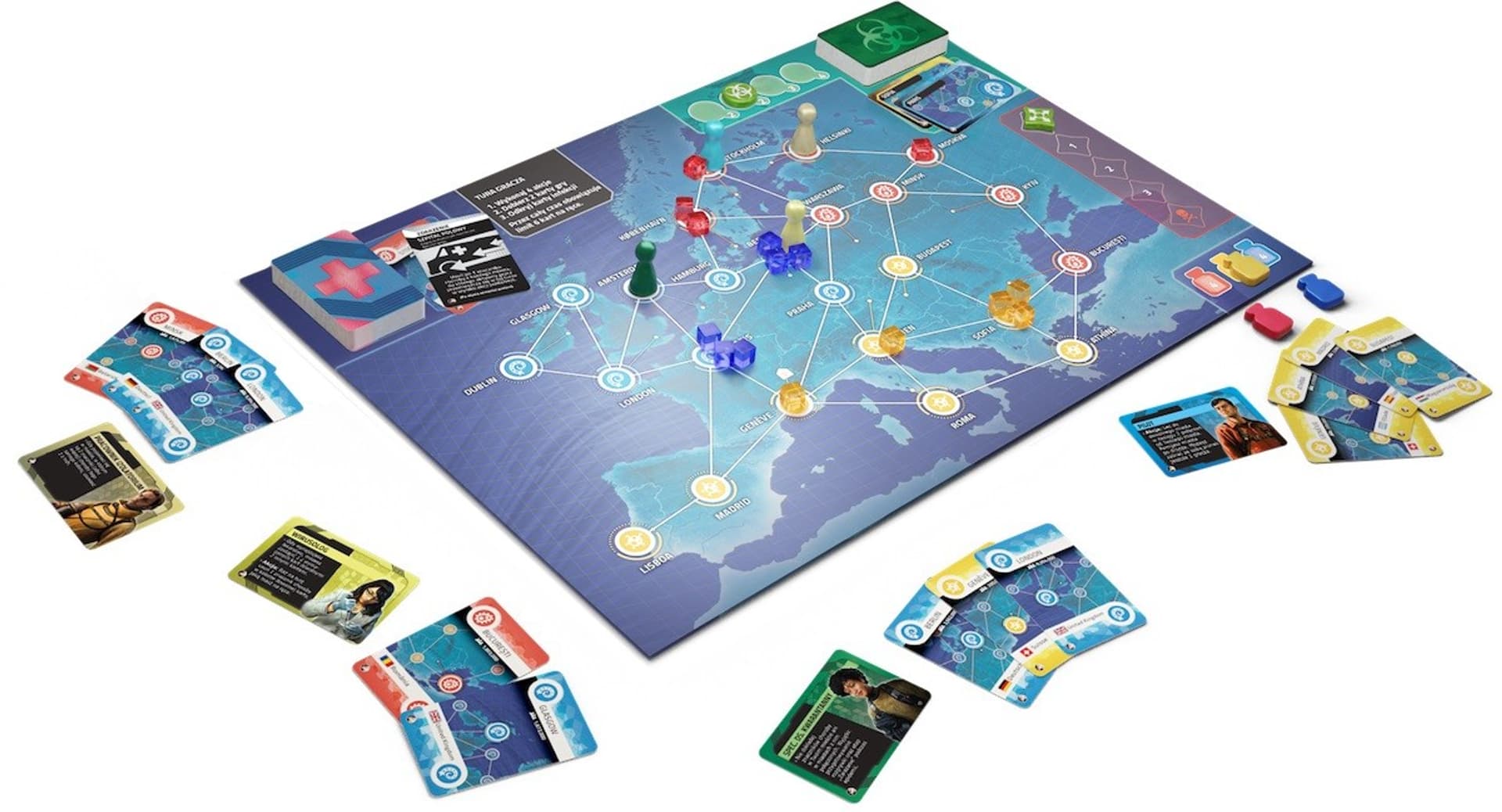 

Gra Pandemic: Gorąca Strefa - Europa