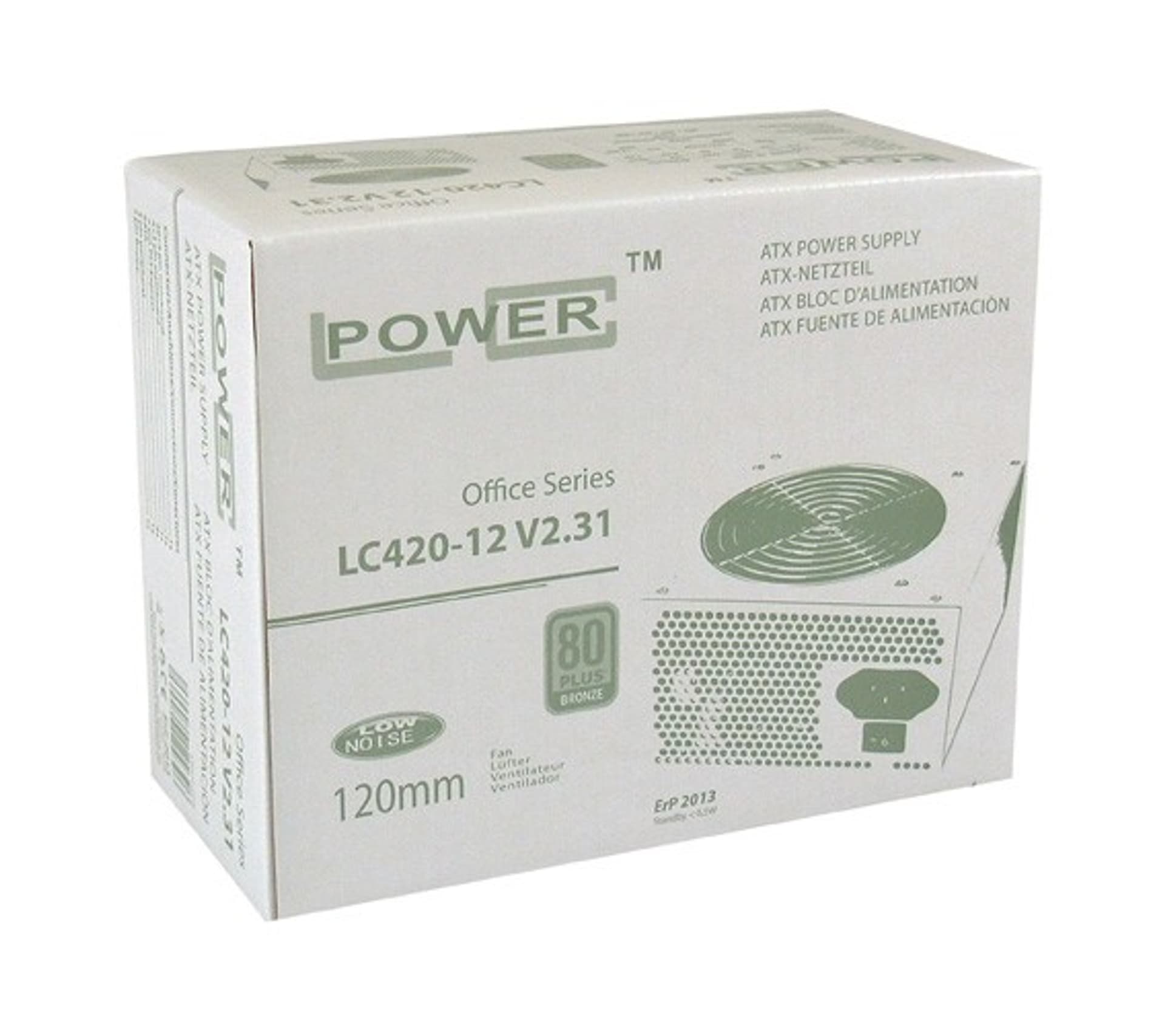 

ZASILACZ 350W LC420-12 V2.31 80+ BRONZE