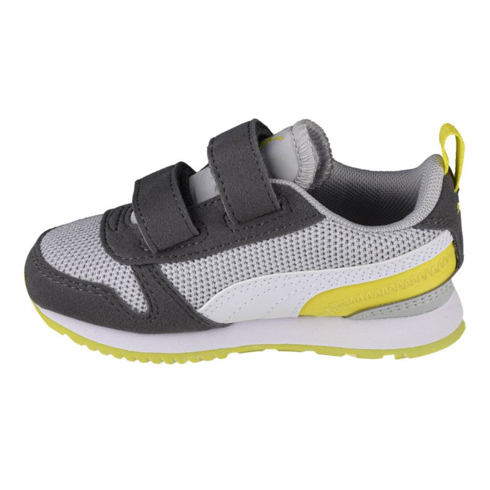 

Buty Puma R78 V Infants 373618 (kolor Szary/Srebrny, rozmiar 24)