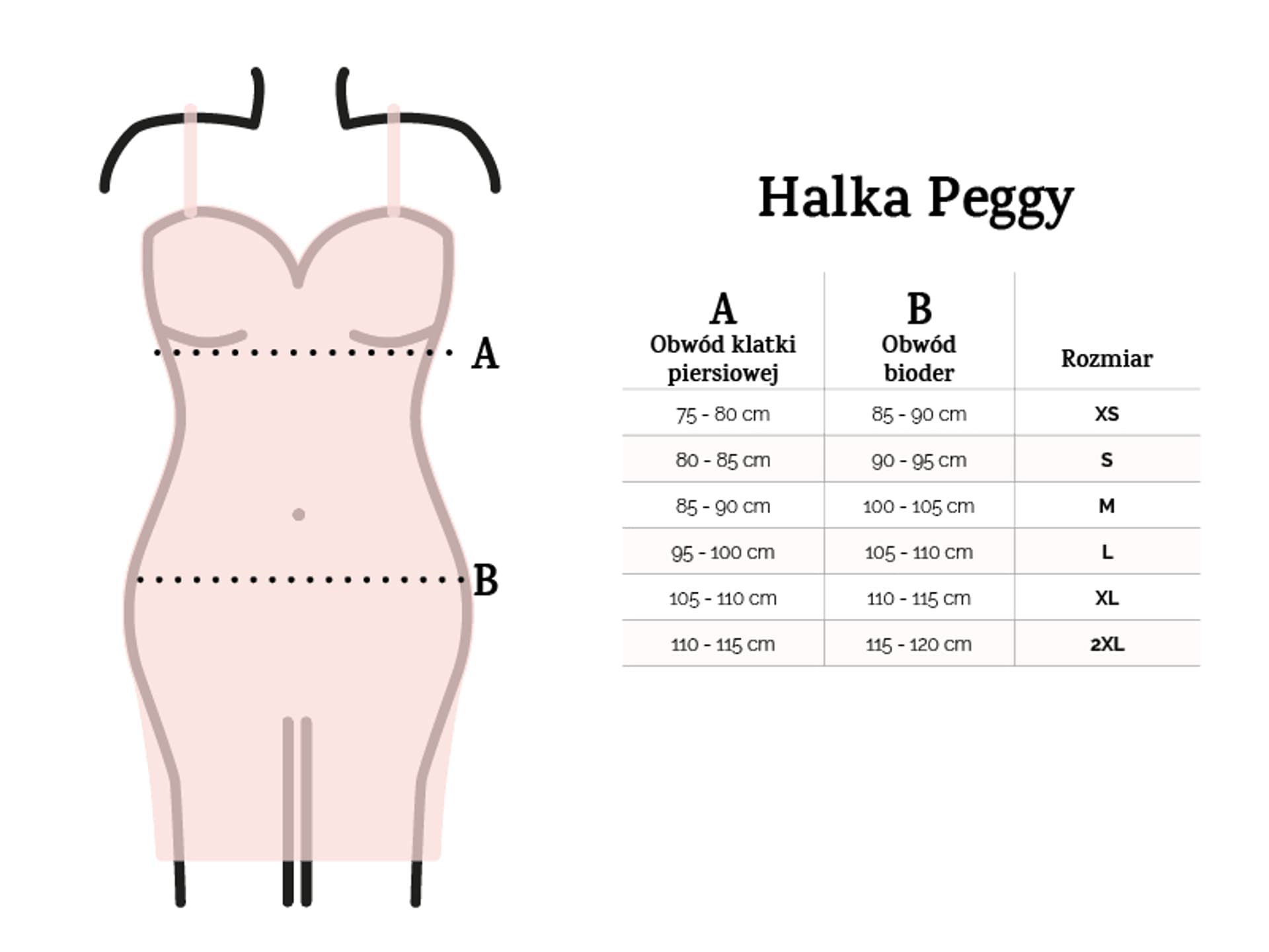 

HALKA PEGGY (kolor czarny, rozmiar 2xl)