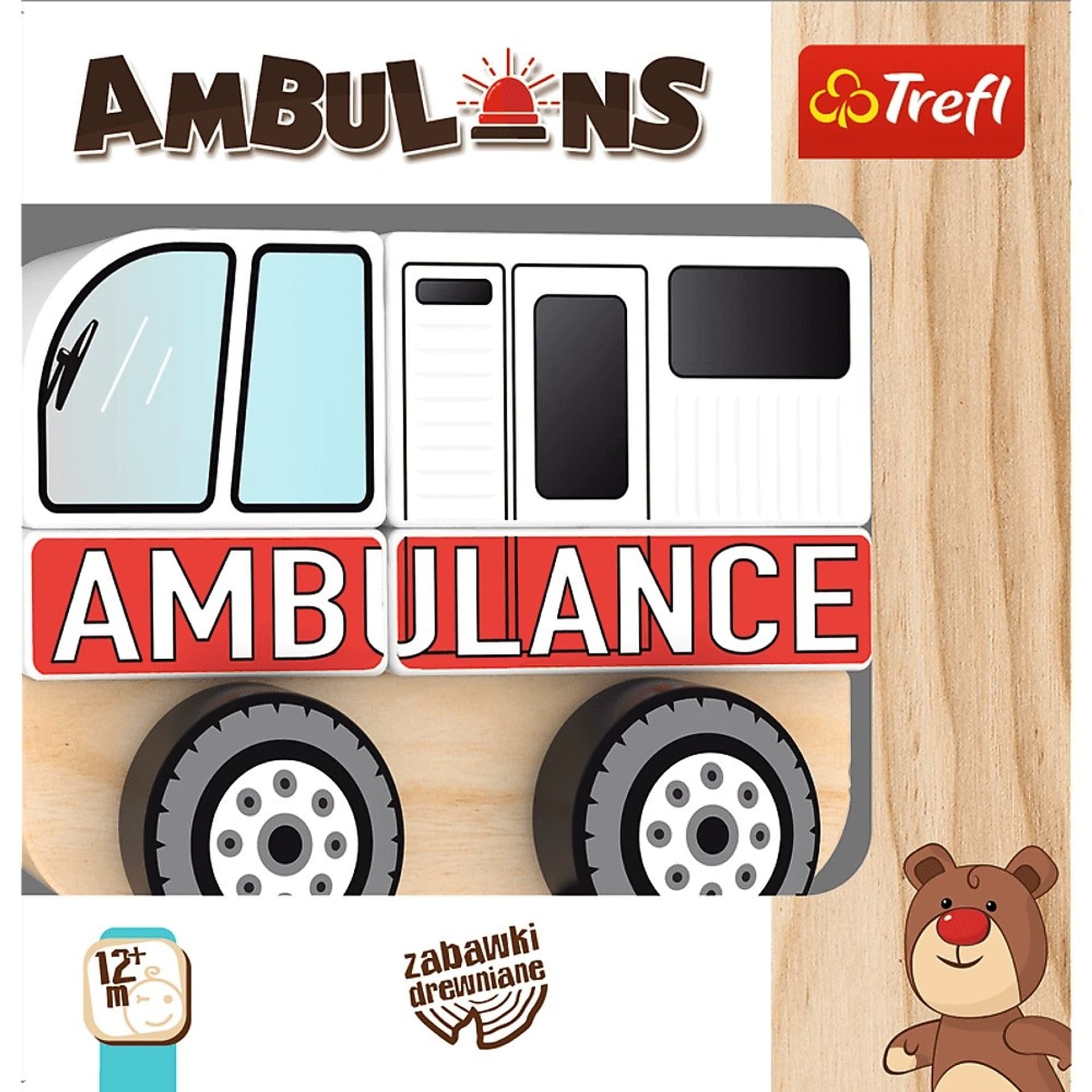 

Auto drewniane Ambulans
