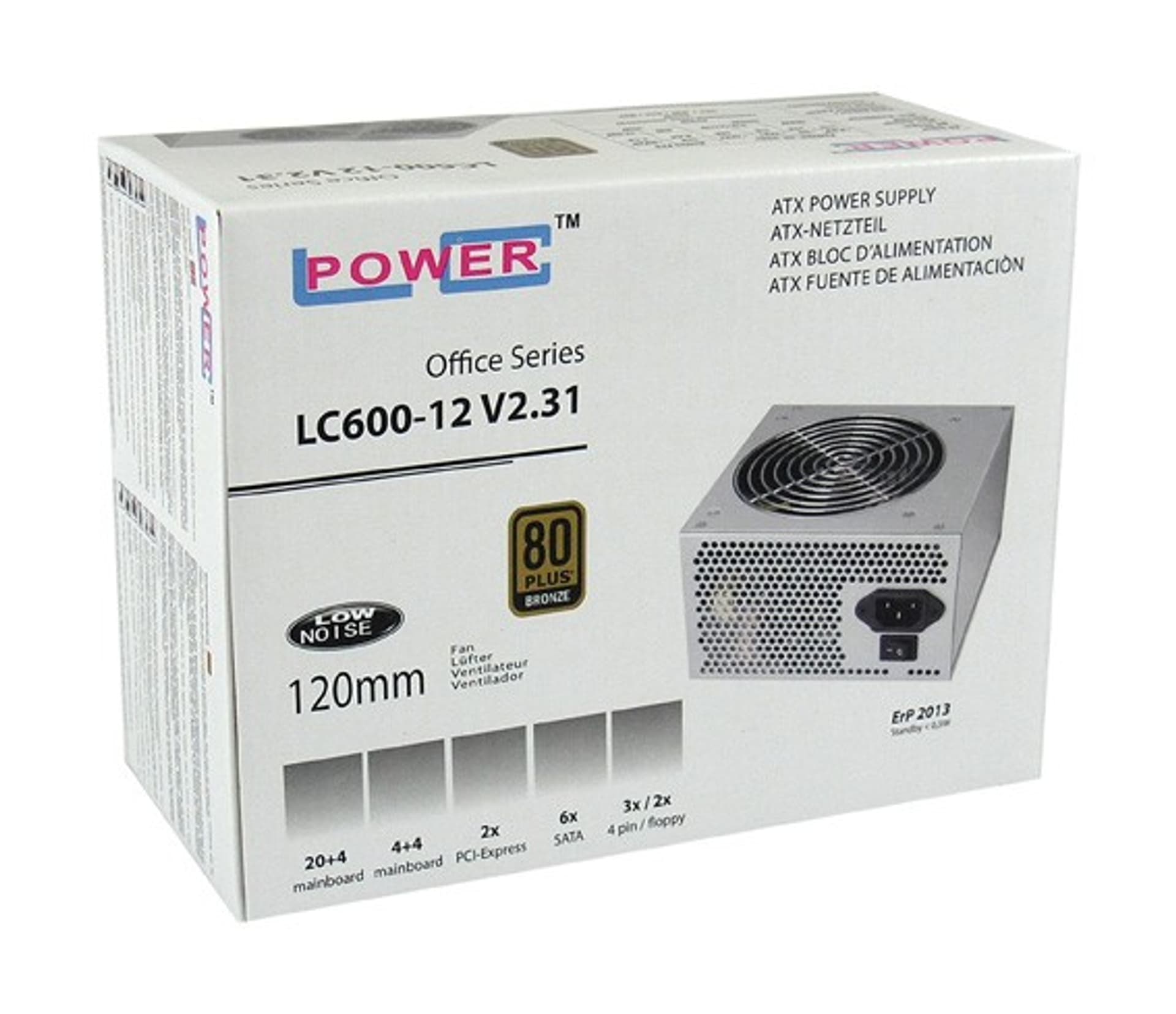 

ZASILACZ 450W LC600-12 V2.31 80+ BRONZE