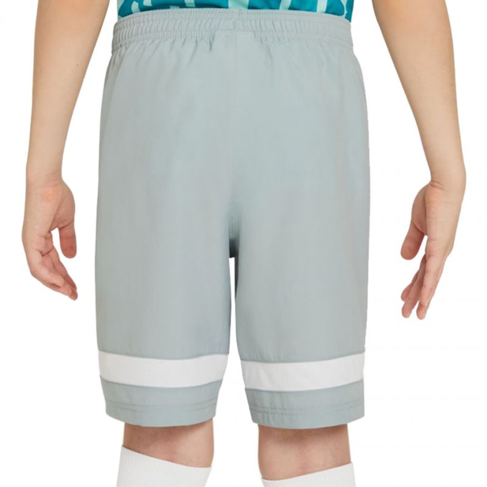 

Spodenki Nike NK Df Academy Shrt Wp Gx Jr CV1469 (kolor Szary/Srebrny, rozmiar XL)