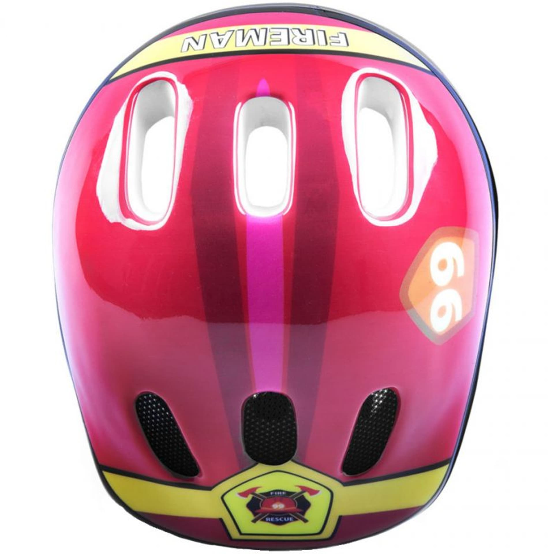 

Kask rowerowy Spokey Biker 6 Fireman Jr 940656 (kolor Czerwony)
