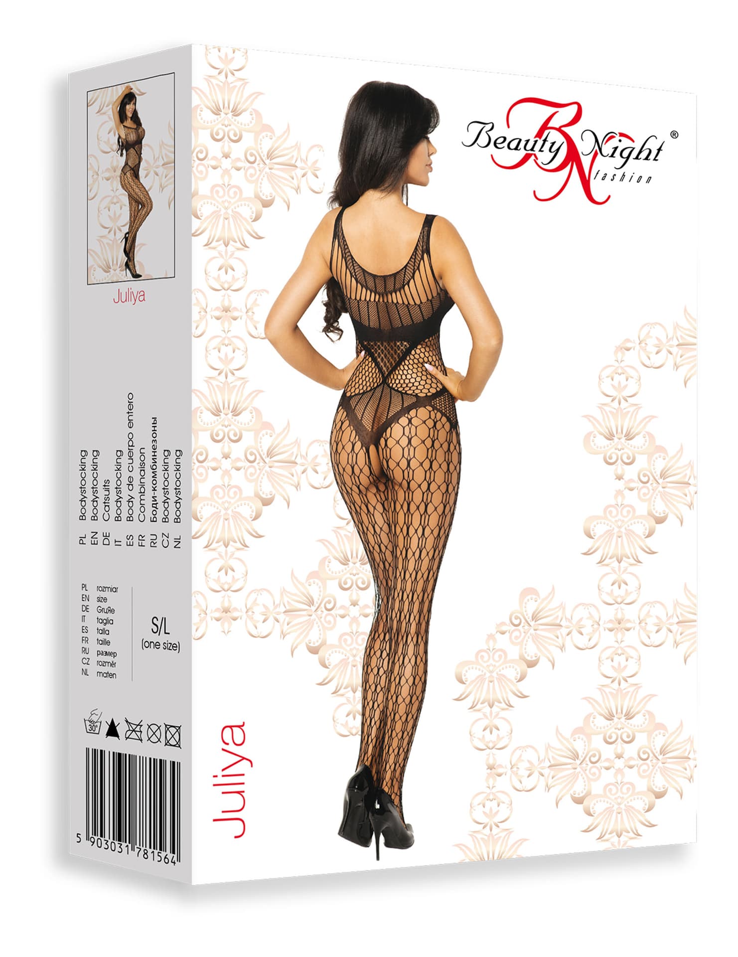 

Juliya bodystocking (kolor czarny, rozmiar S-L)