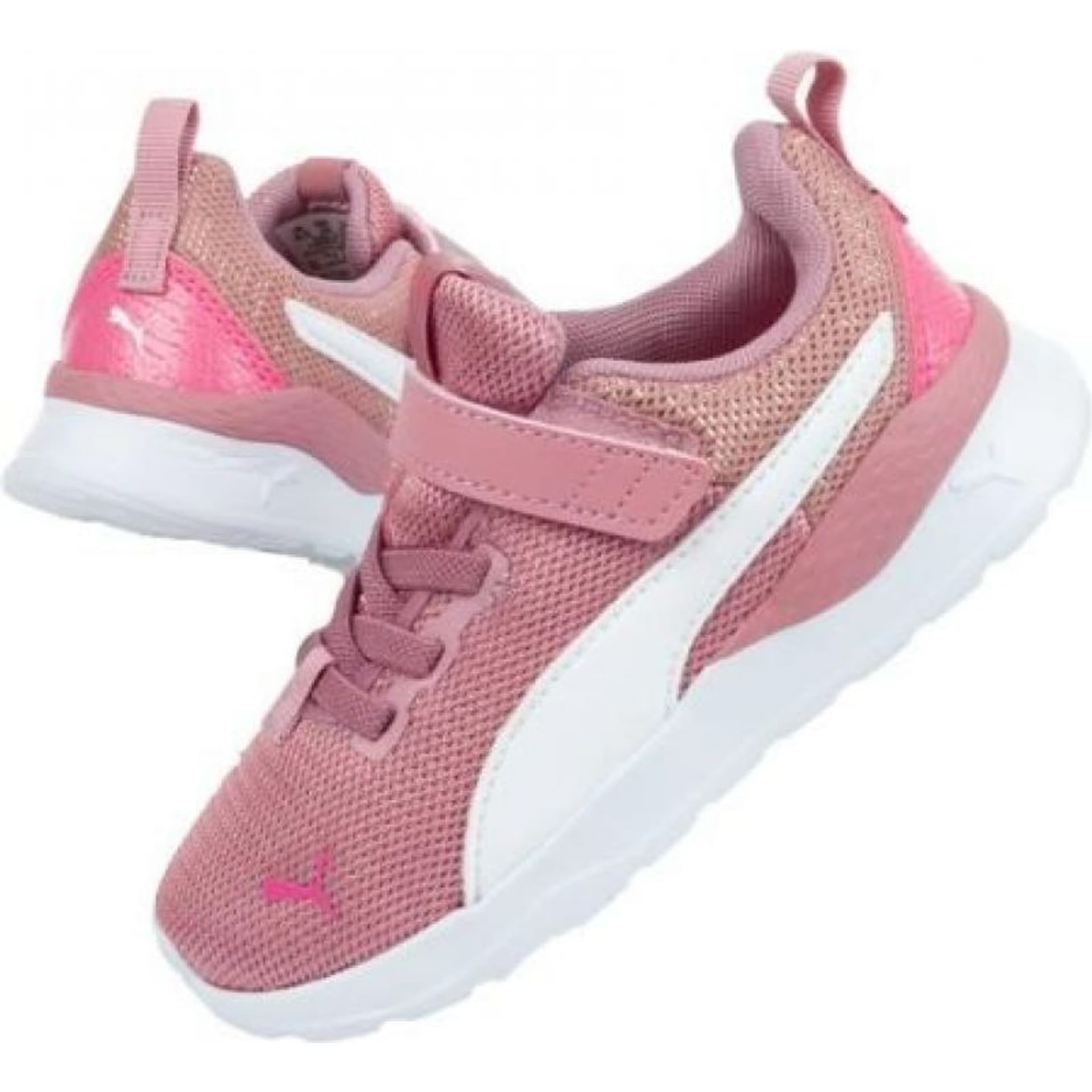 

Buty Puma Anzarun Lite Metallic AC Jr 373177 (kolor Różowy, rozmiar 21)