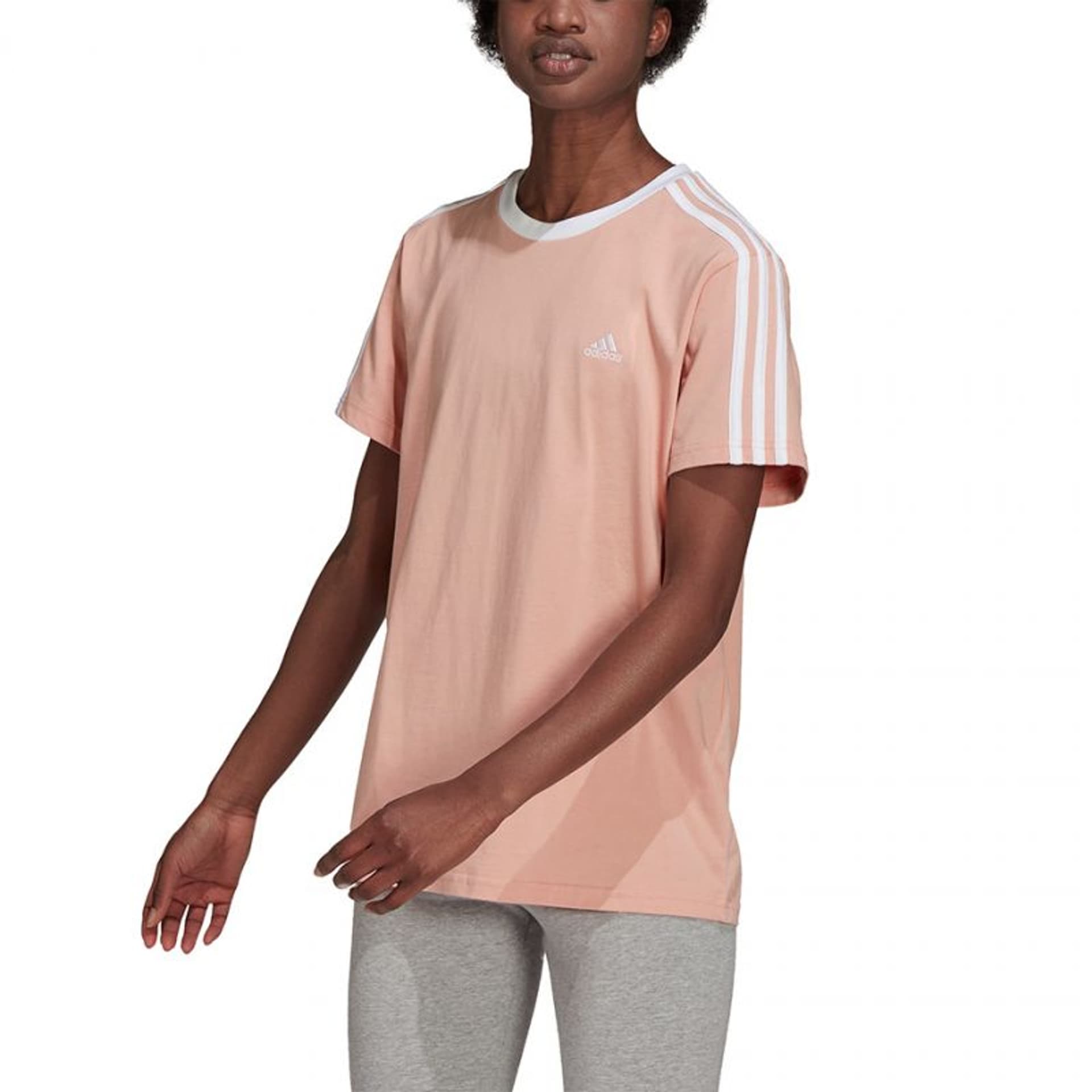 

Koszulka adidas Essentials 3-Stripes W H10203 (kolor Różowy, rozmiar S)