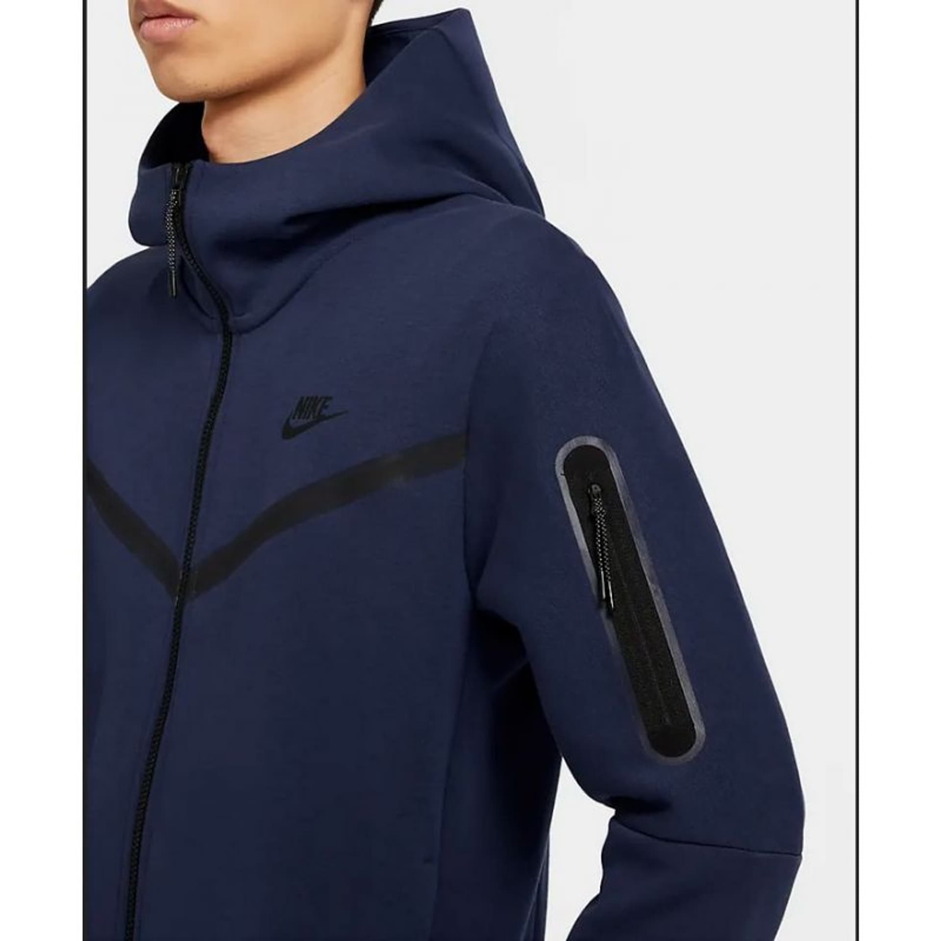 

Bluza Nike Nsw Tch Flc Hoodie FZ M CU4489 (kolor Granatowy, rozmiar XL)