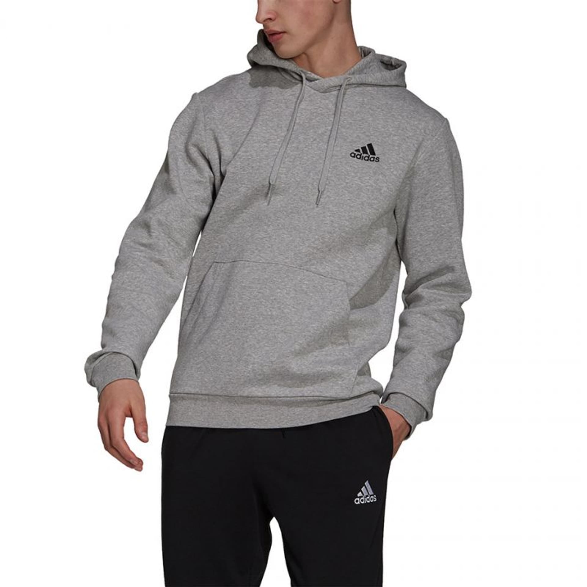 

Bluza adidas Essentials Fleece M H12213 (kolor Szary/Srebrny, rozmiar S)