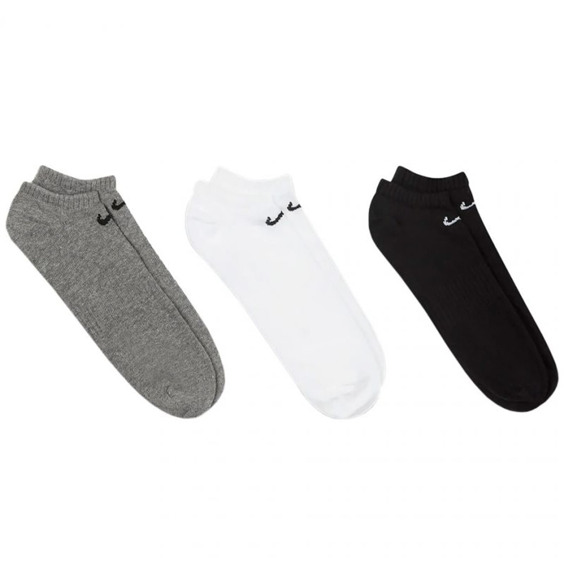 

Skarpety Nike Everday LTWT NS 3PR SX7678 (kolor Biały. Czarny. Szary/Srebrny, rozmiar 46-50)