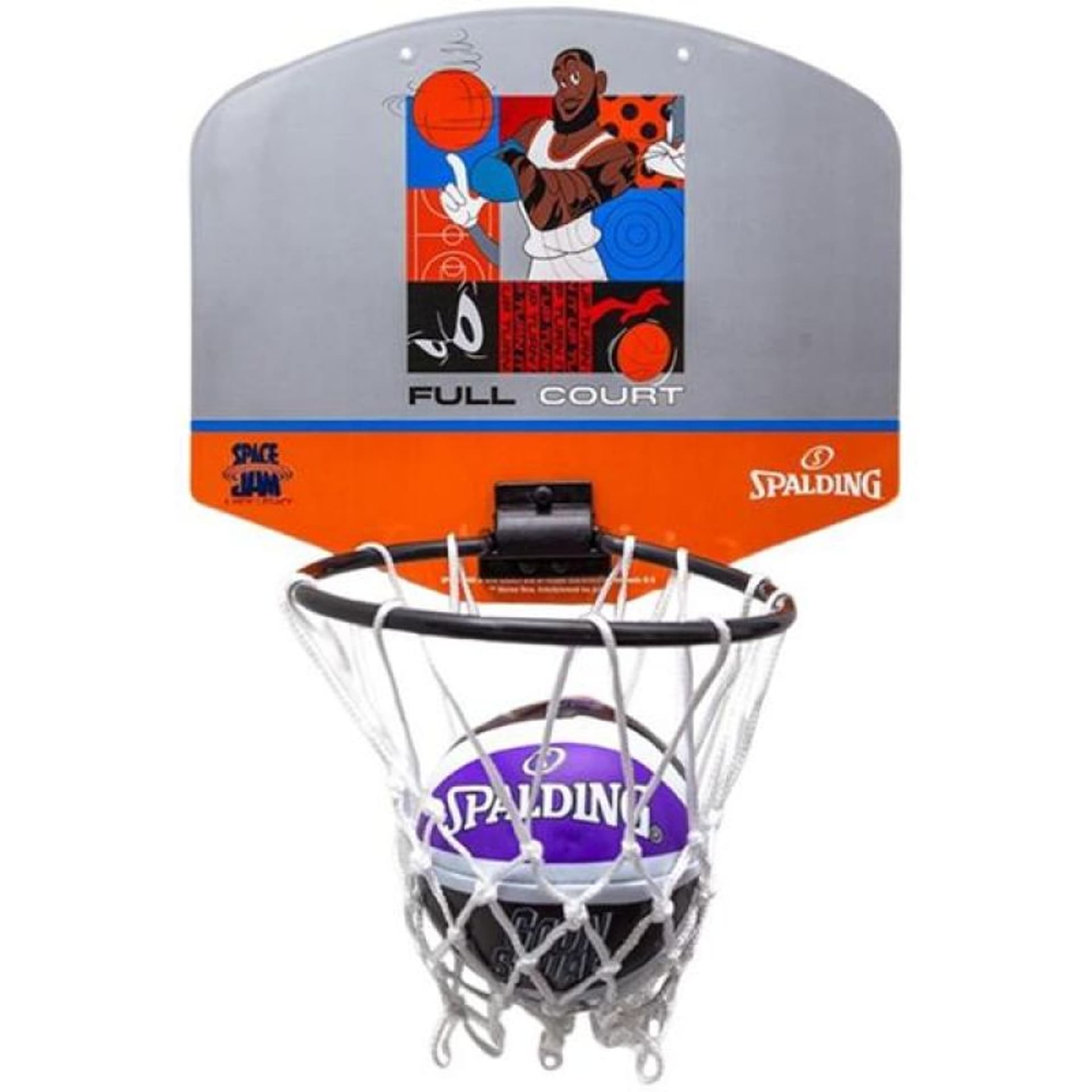 

Tablica do koszykówki Mini Spalding Space Jam Tune Squad (kolor Pomarańczowy. Szary/Srebrny)