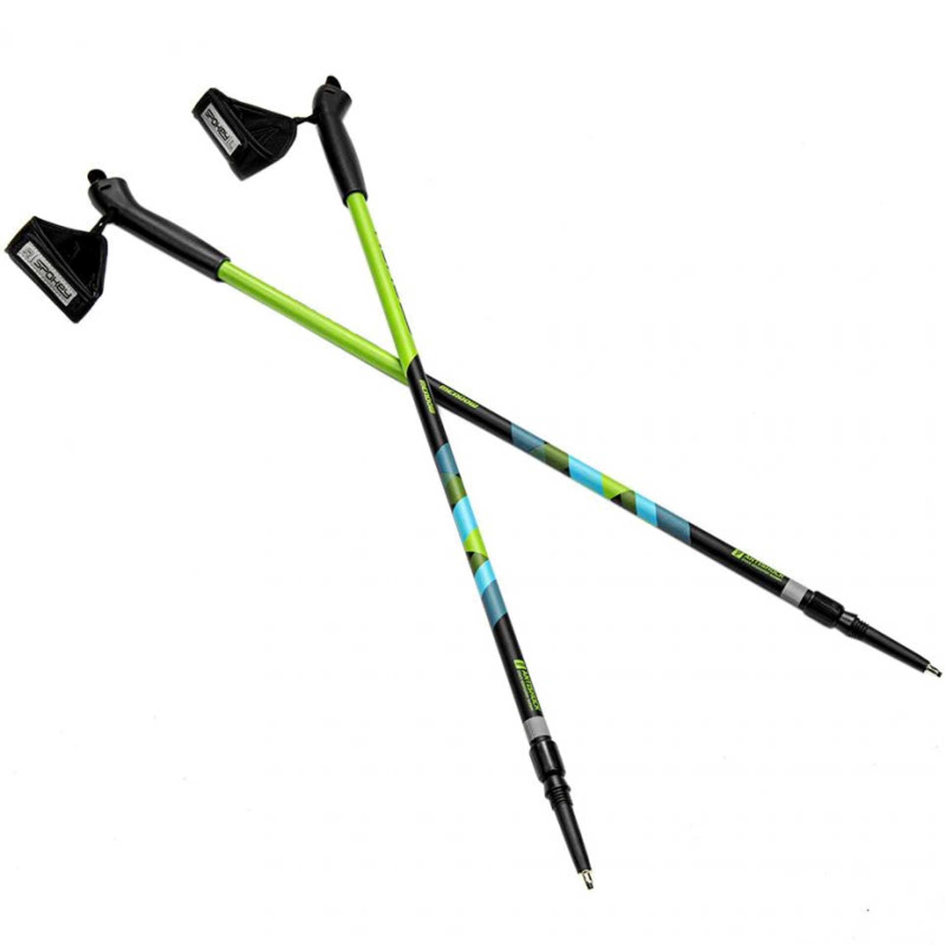 

Kijki Nordic Walking Spokey Meadow (kolor Czarny. Zielony)