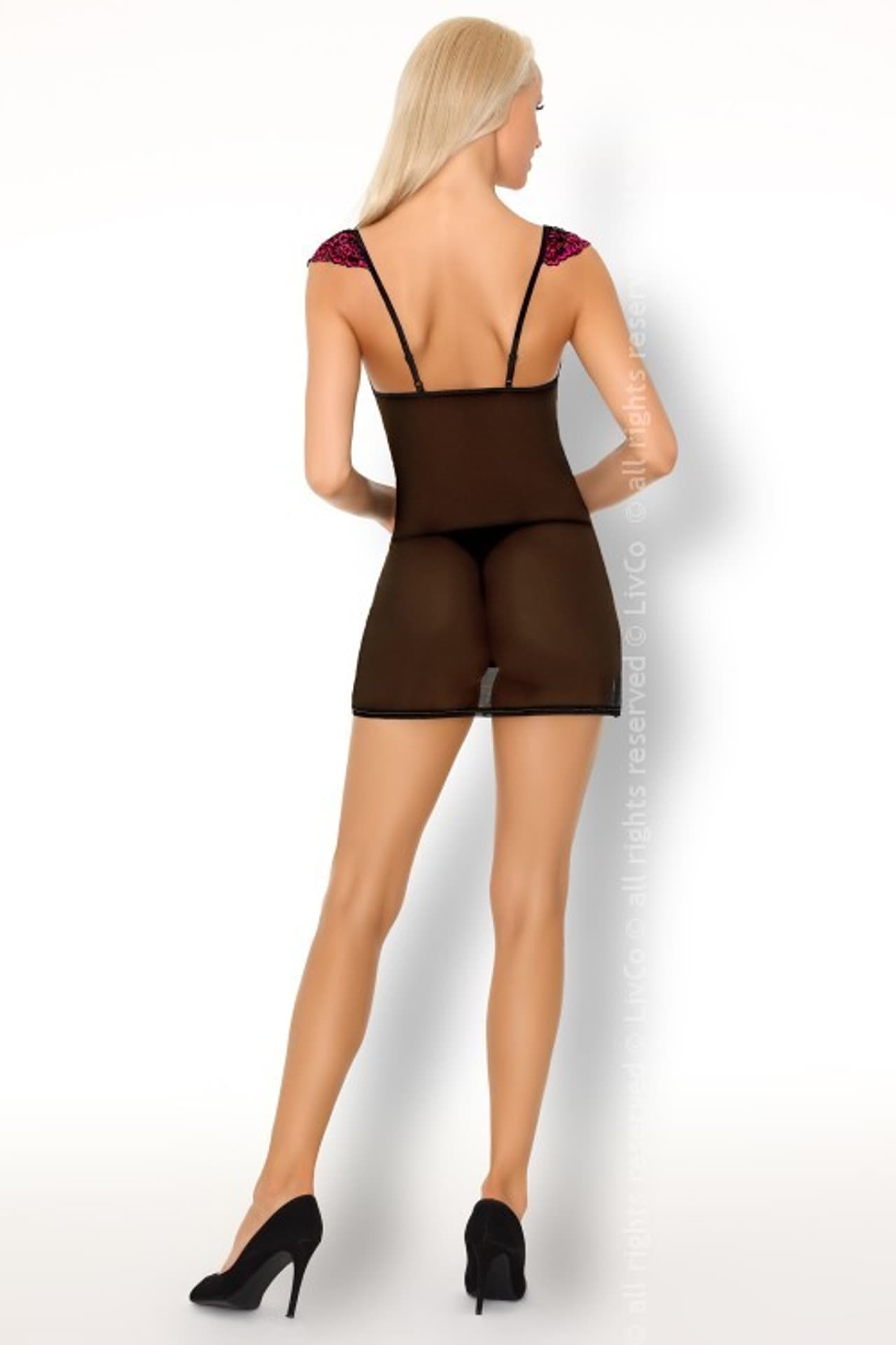 

Kinge LC 99187 Love Potion Collection koszulka i majtki (kolor czarny, rozmiar L/XL)