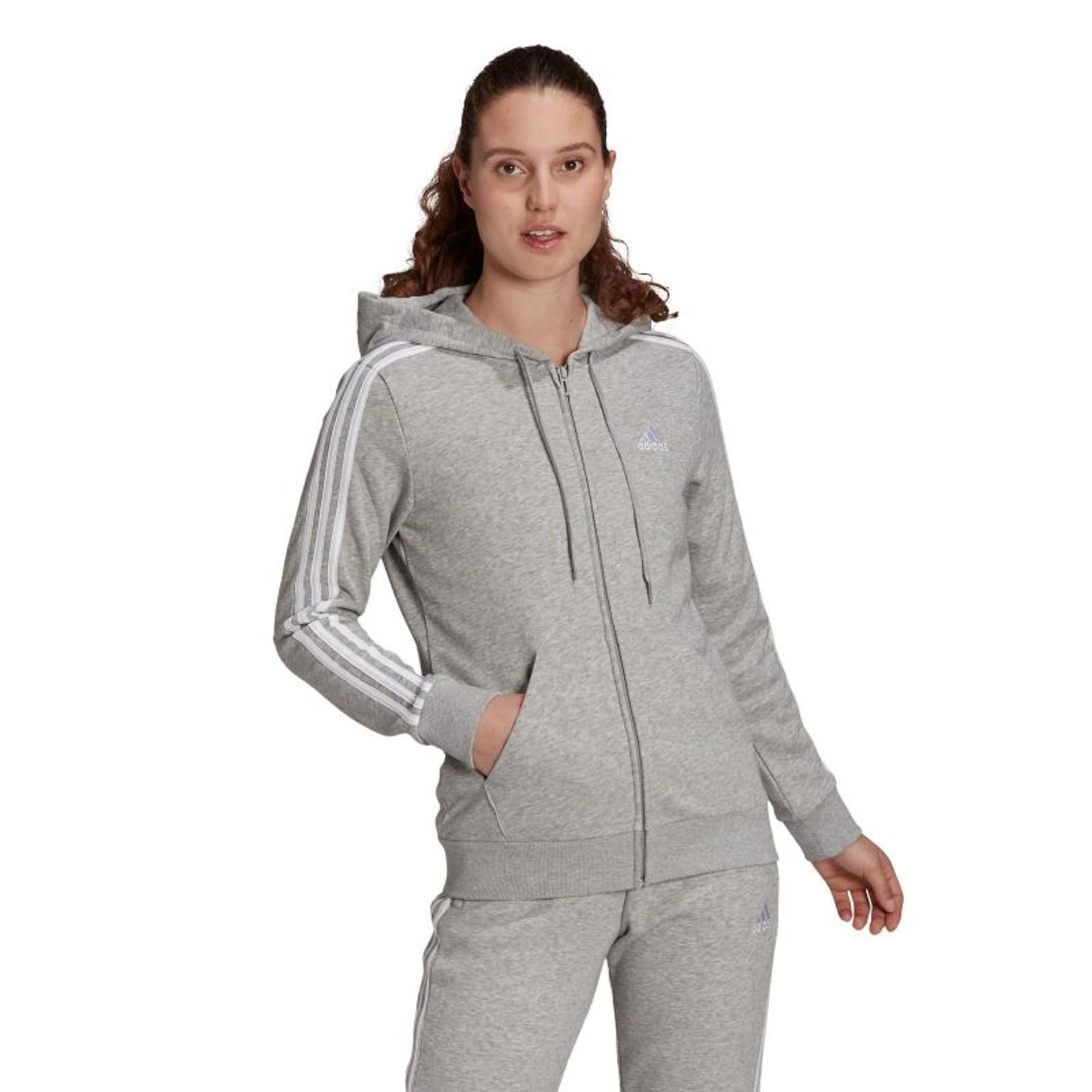 

Bluza adidas Essentials French Terry W (kolor Szary/Srebrny, rozmiar M (168cm))
