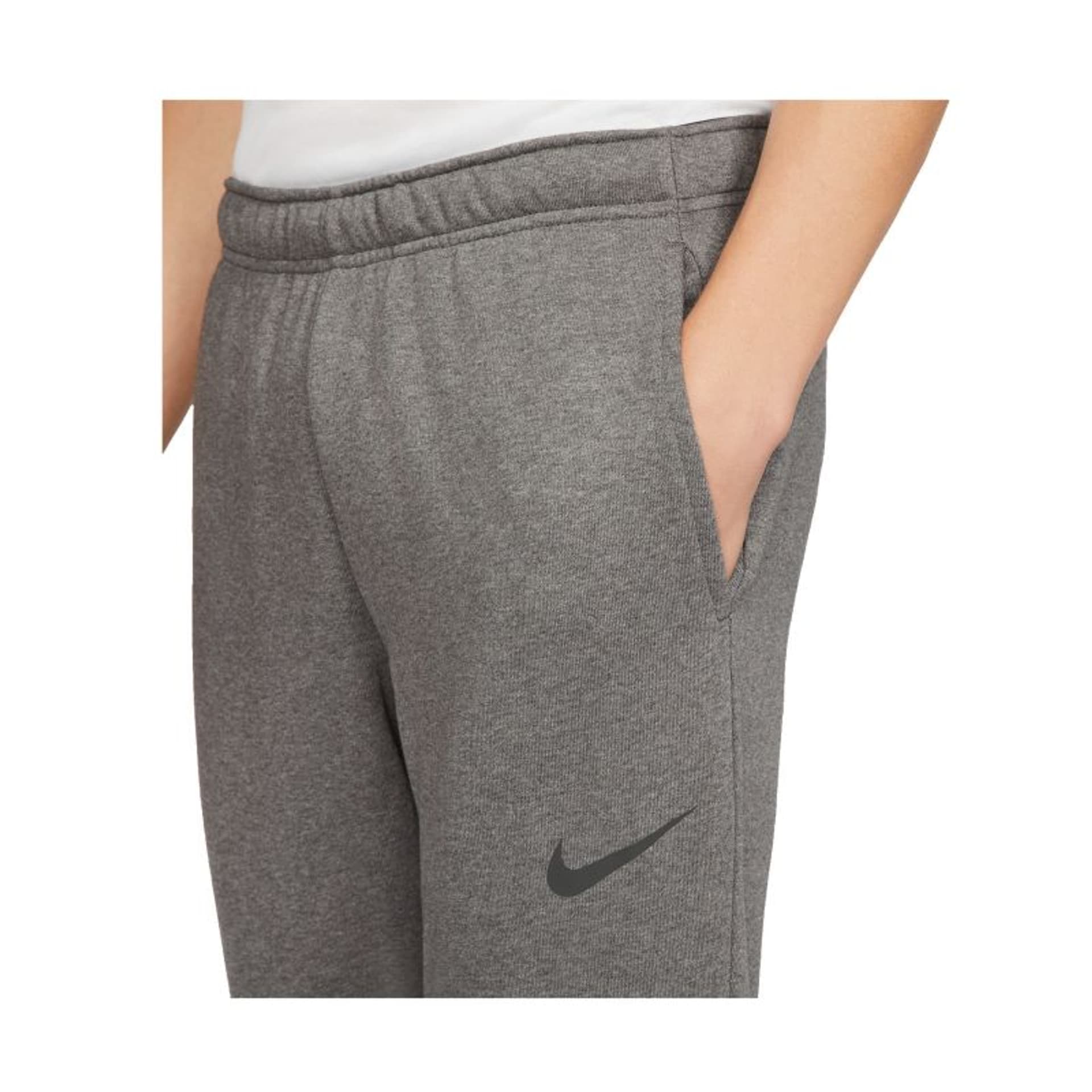 

Spodnie Nike Dri-Fit Trapered M CZ6379 (kolor Szary/Srebrny, rozmiar M)