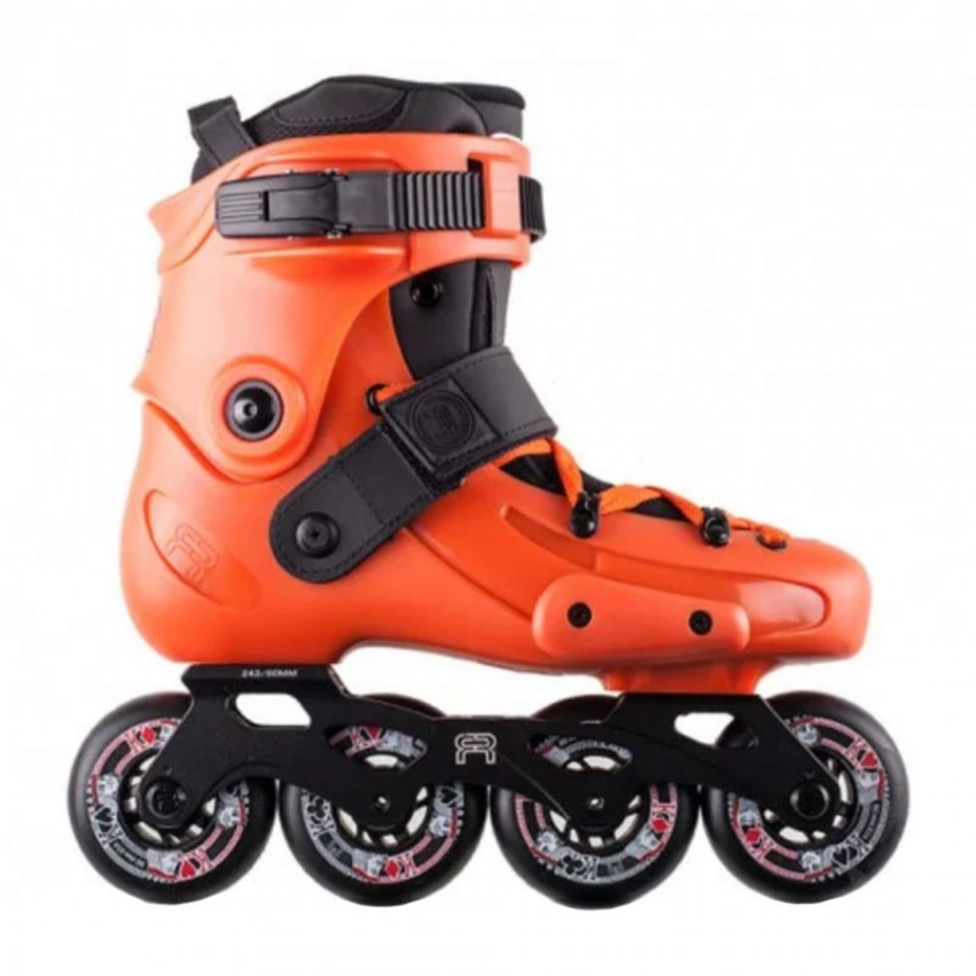 

Rolki freestyle FRX 80 (kolor Czarny. Pomarańczowy, rozmiar 37)