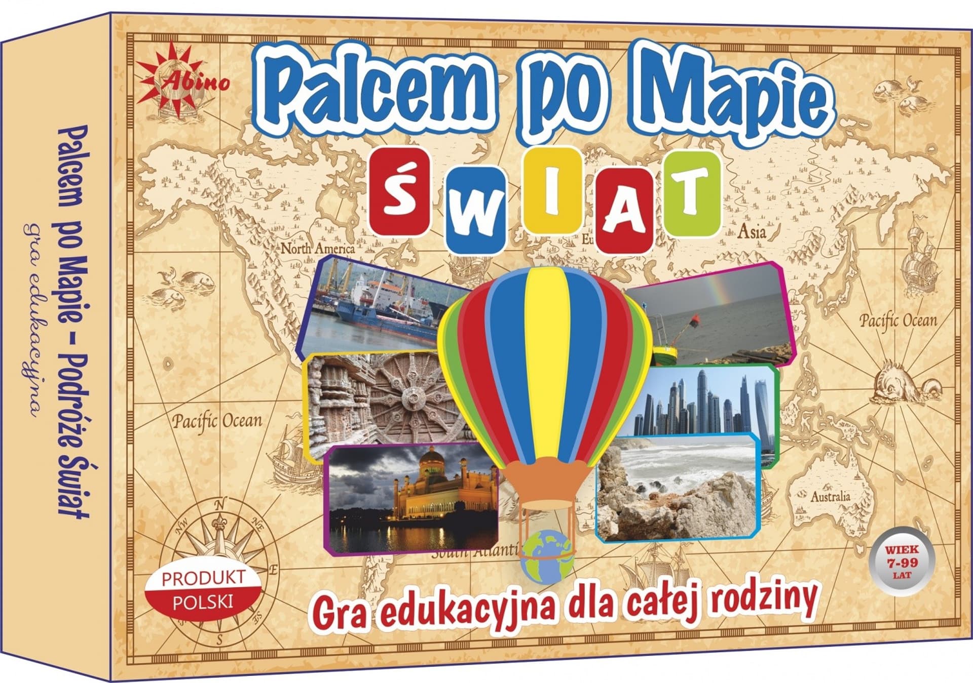 

Gra Palcem po mapie - Świat