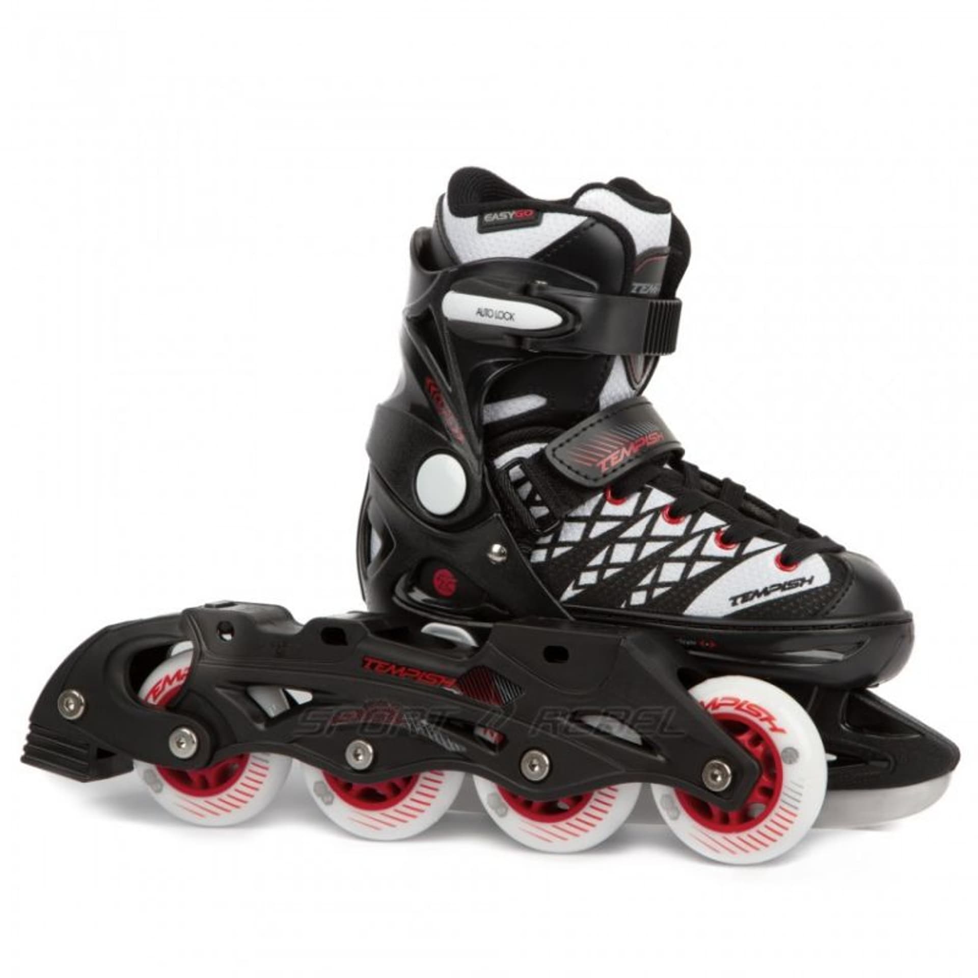 

Łyżwy, rolki Tempish Clips Duo Jr (kolor Biały. Czarny, rozmiar 37-40)