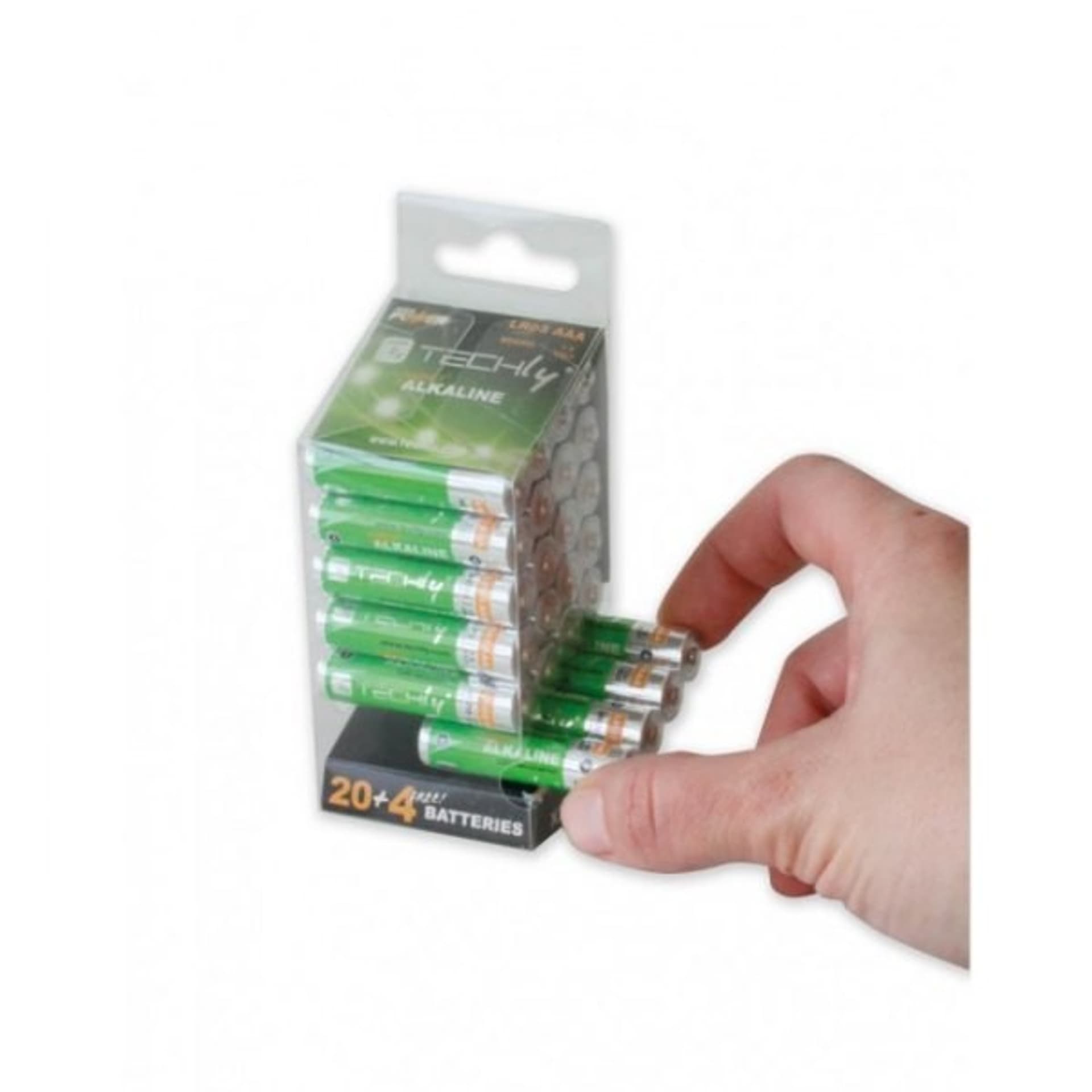 

Baterie alkaliczne LR03 AAA 24szt,(IBT-LR03T24B)