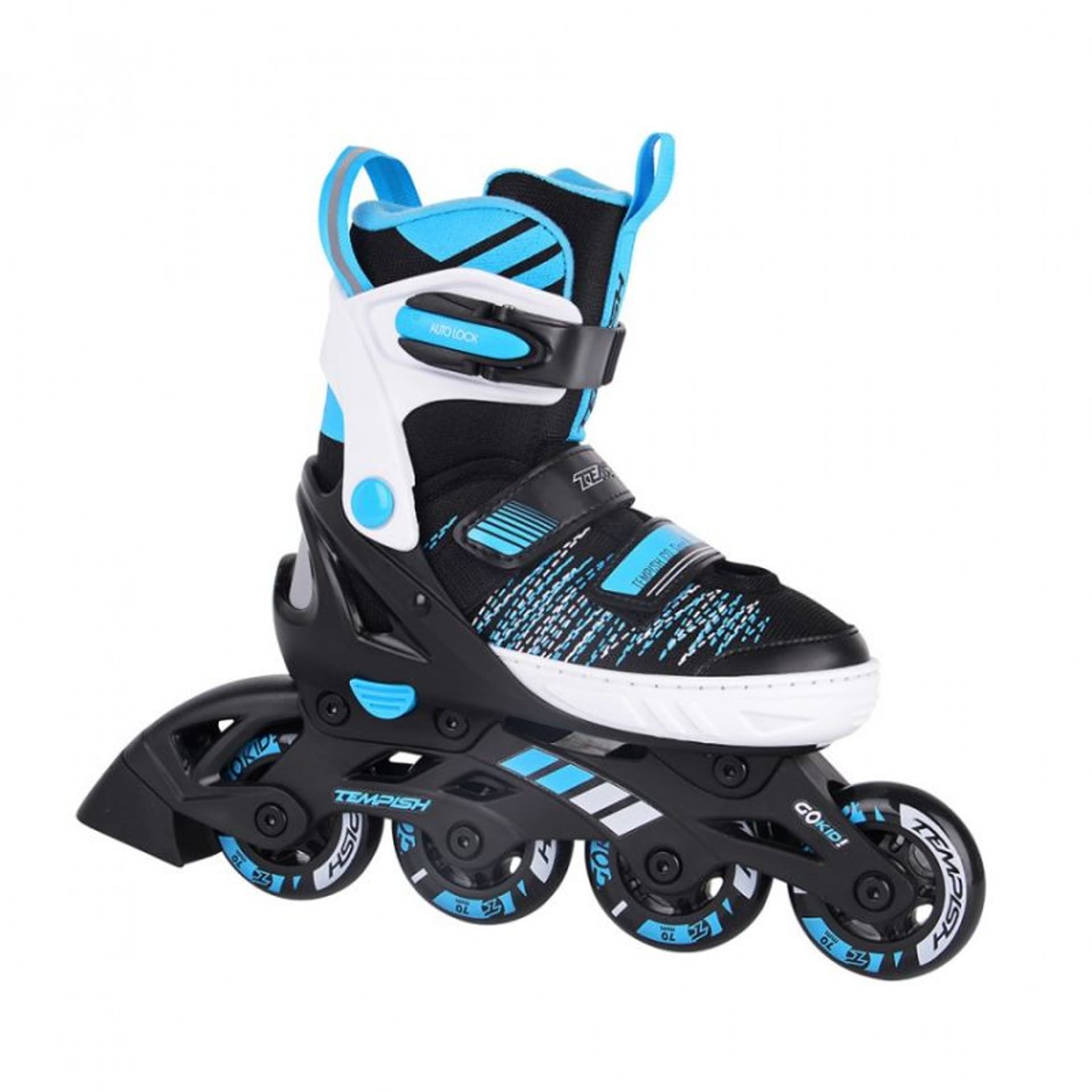 

Rolki Tempish Gokid Jr (kolor Biały. Czarny. Niebieski, rozmiar 37-40)