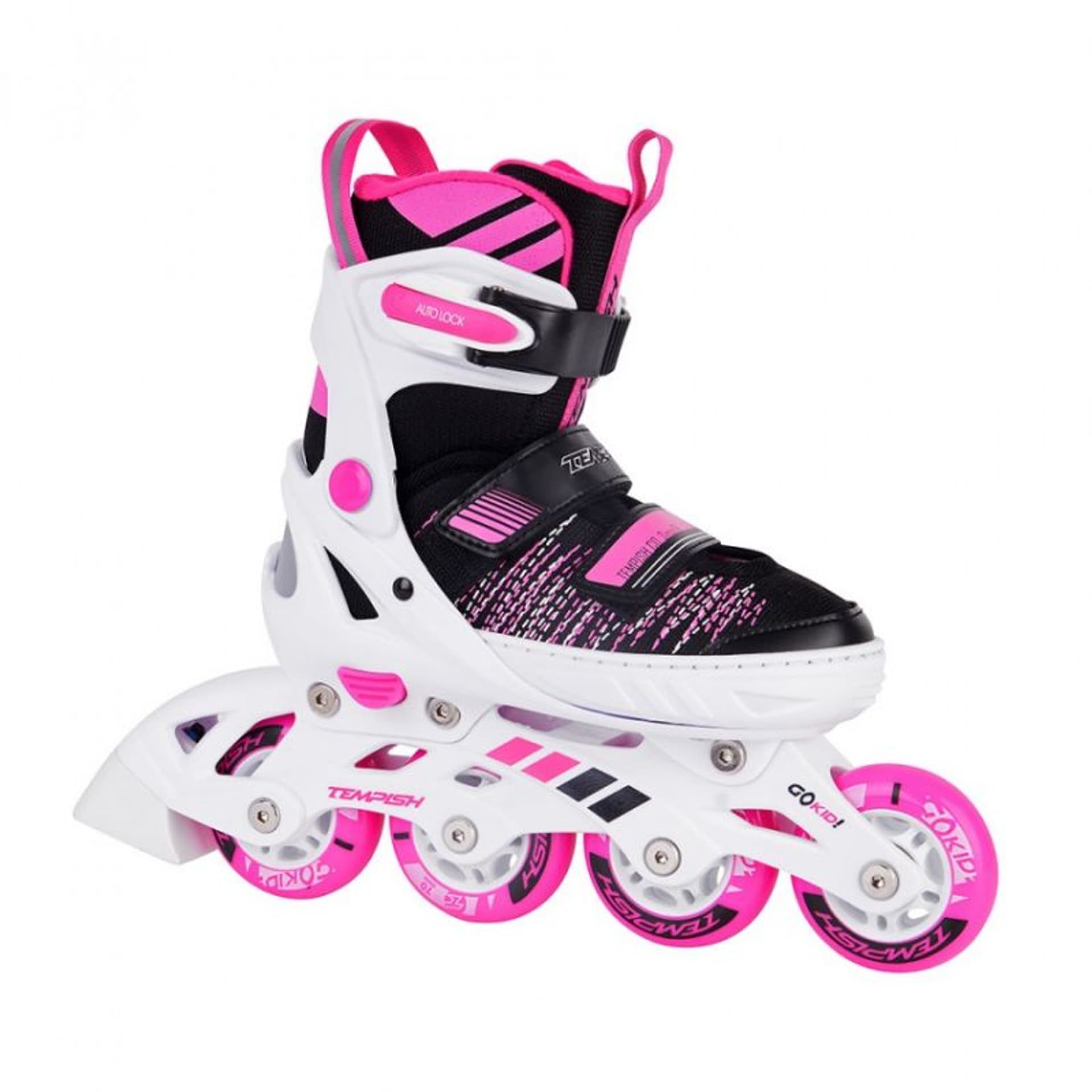 

Rolki Tempish Gokid Jr (kolor Biały. Czarny. Różowy, rozmiar 37-40)