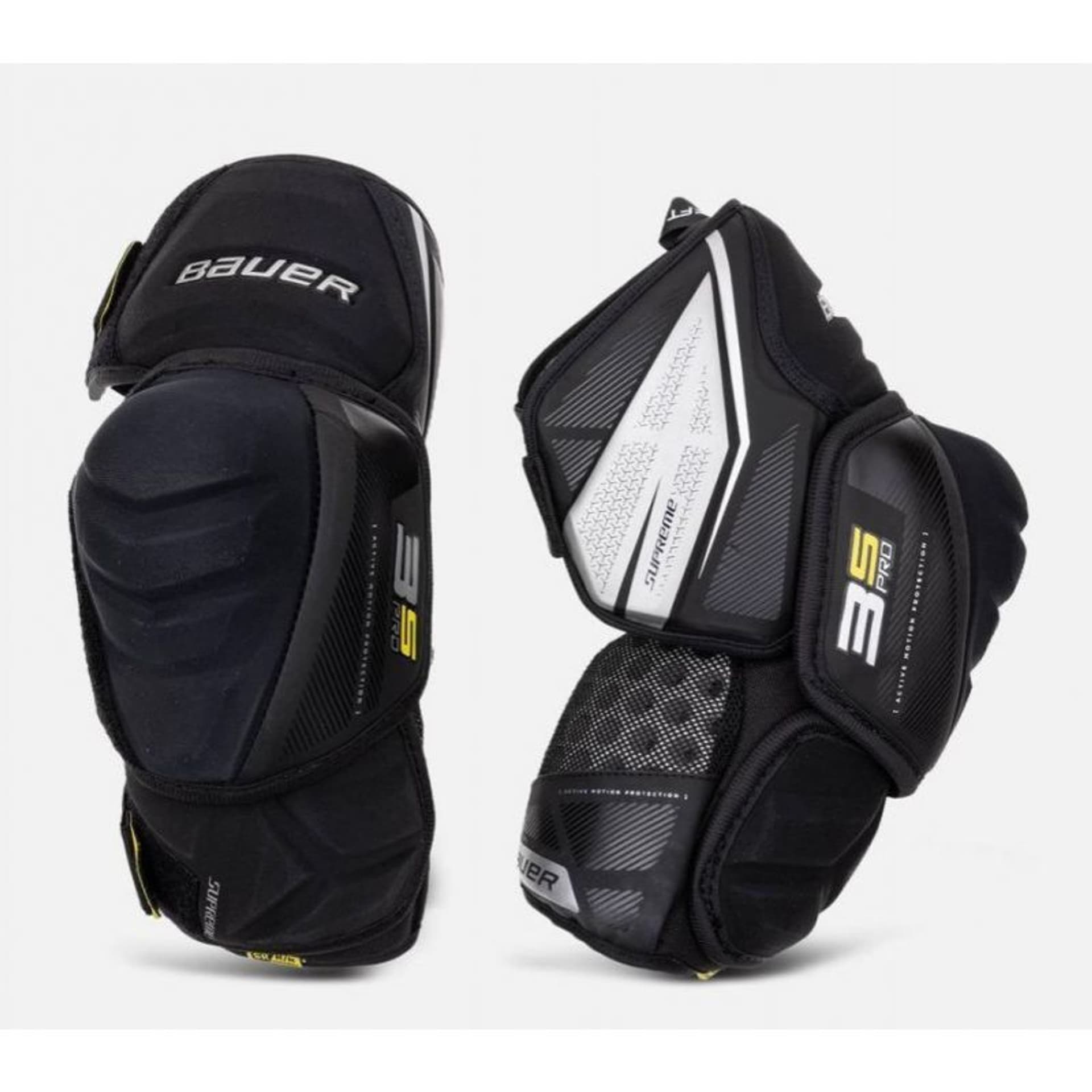 

Nałokietniki hokejowe Bauer Supreme 3S Pro Intermediate M (kolor Czarny, rozmiar L)