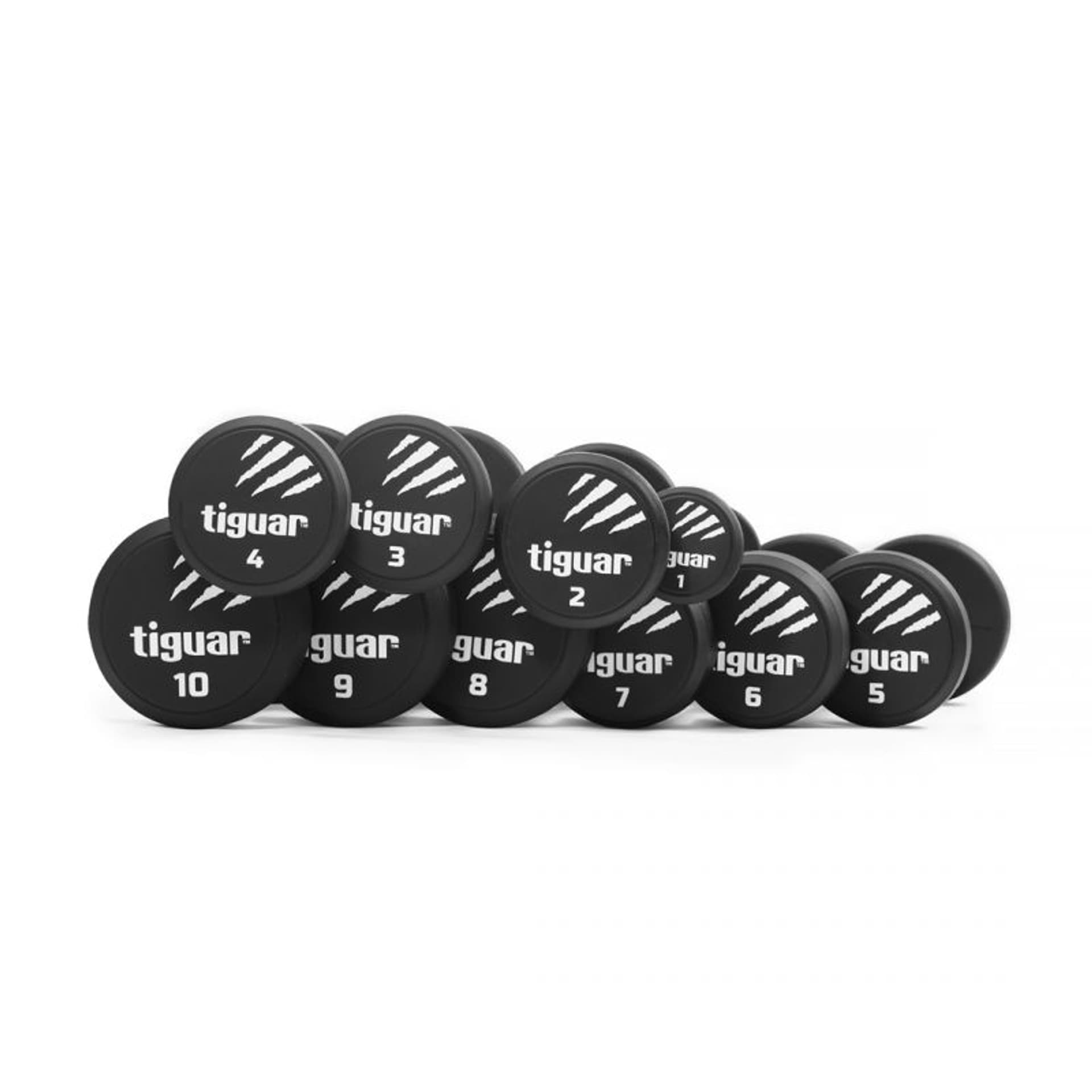 

estaw hantli tiguar PU (para) 1-10 kg (kolor Czarny)