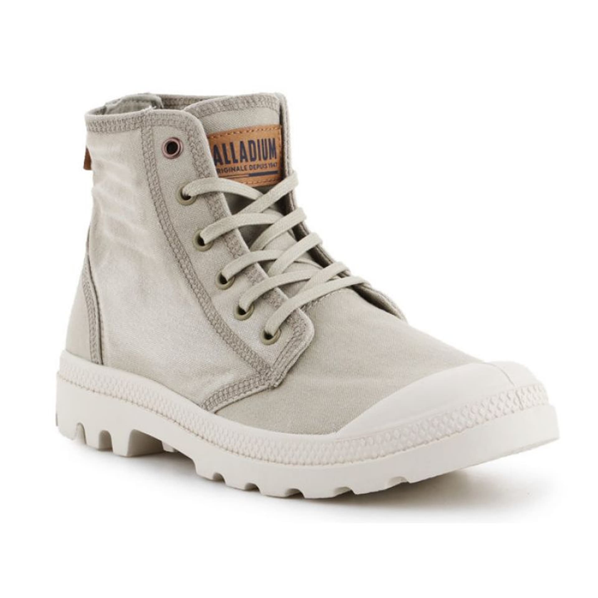 

Buty Palladium Hi Denim U 76230 (kolor Beżowy/Kremowy)