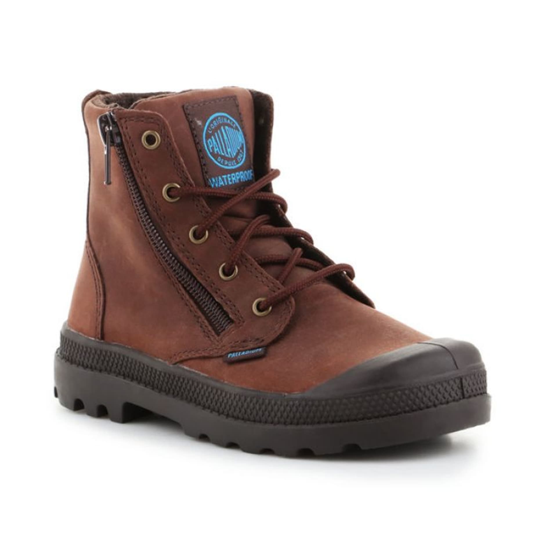 

Buty Palladium Pampa Hi Lea Gusset Jr 52744 (kolor Brązowy)