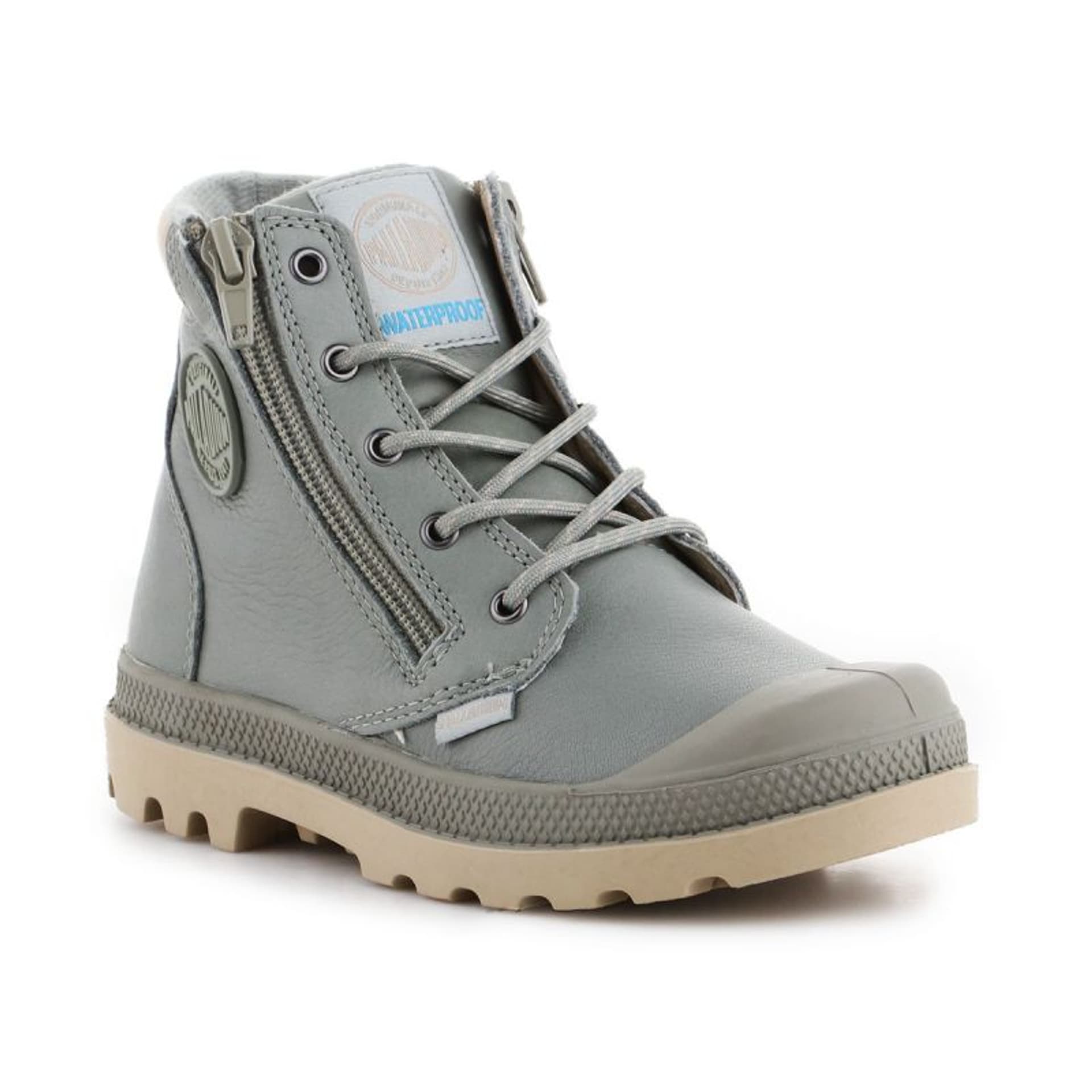 

Buty Palladium Pampa Hi Cuff WP K 53476 (kolor Szary/Srebrny, rozmiar EU 29)