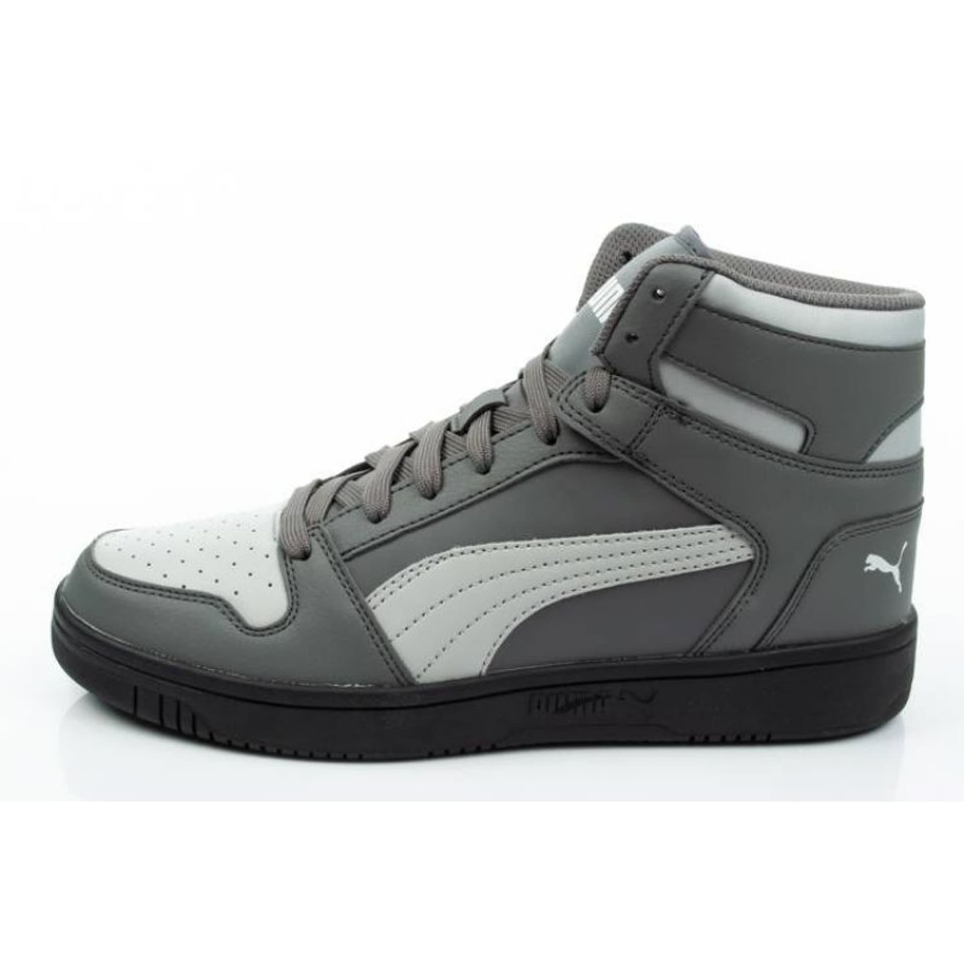 

Buty Puma Rebound LayUp SL M 369573 (kolor Szary/Srebrny, rozmiar 45)