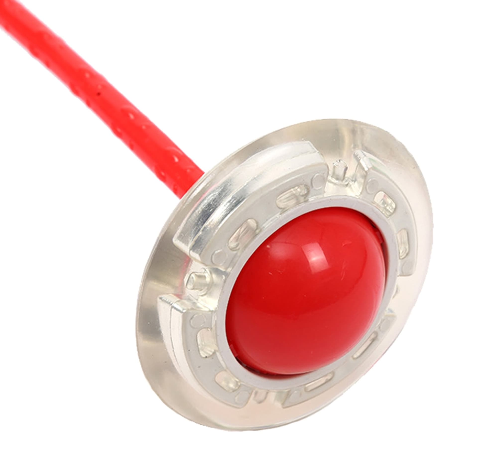 

AG661D Skakanka hula hop na nogę red