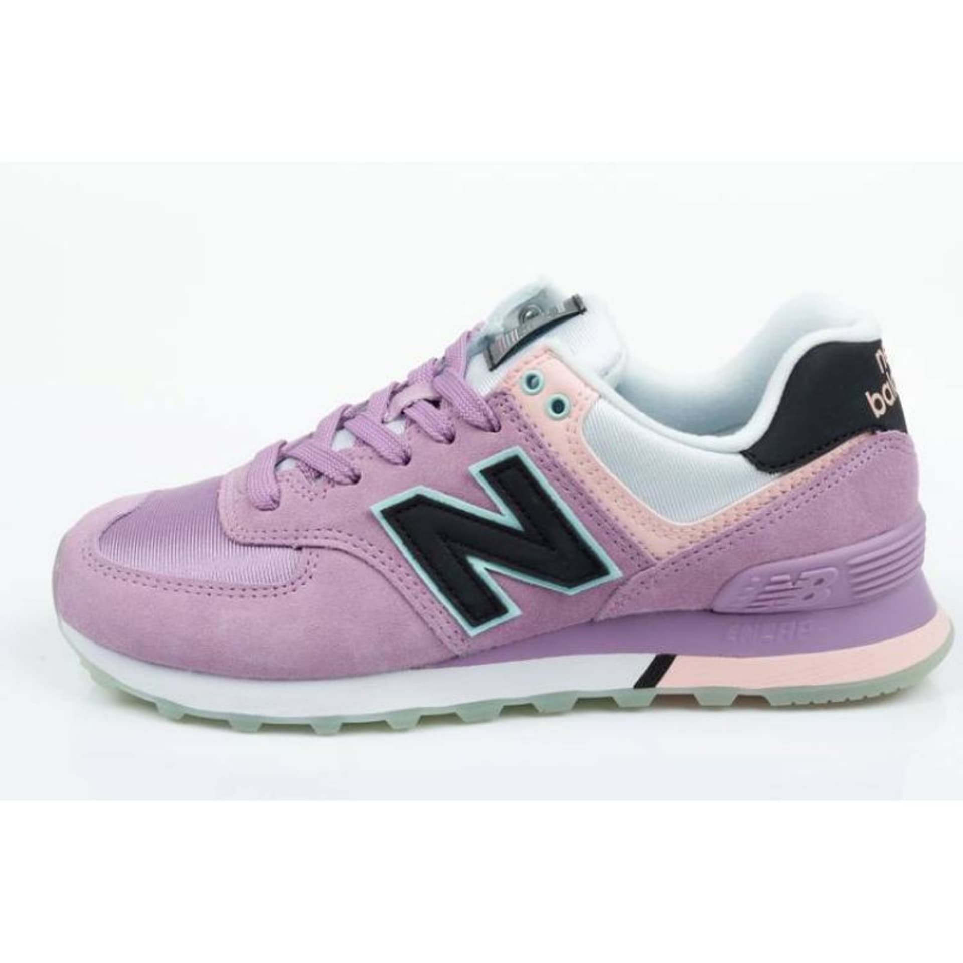 

Buty New Balance W WL574 (kolor Fioletowy, rozmiar 40.5)