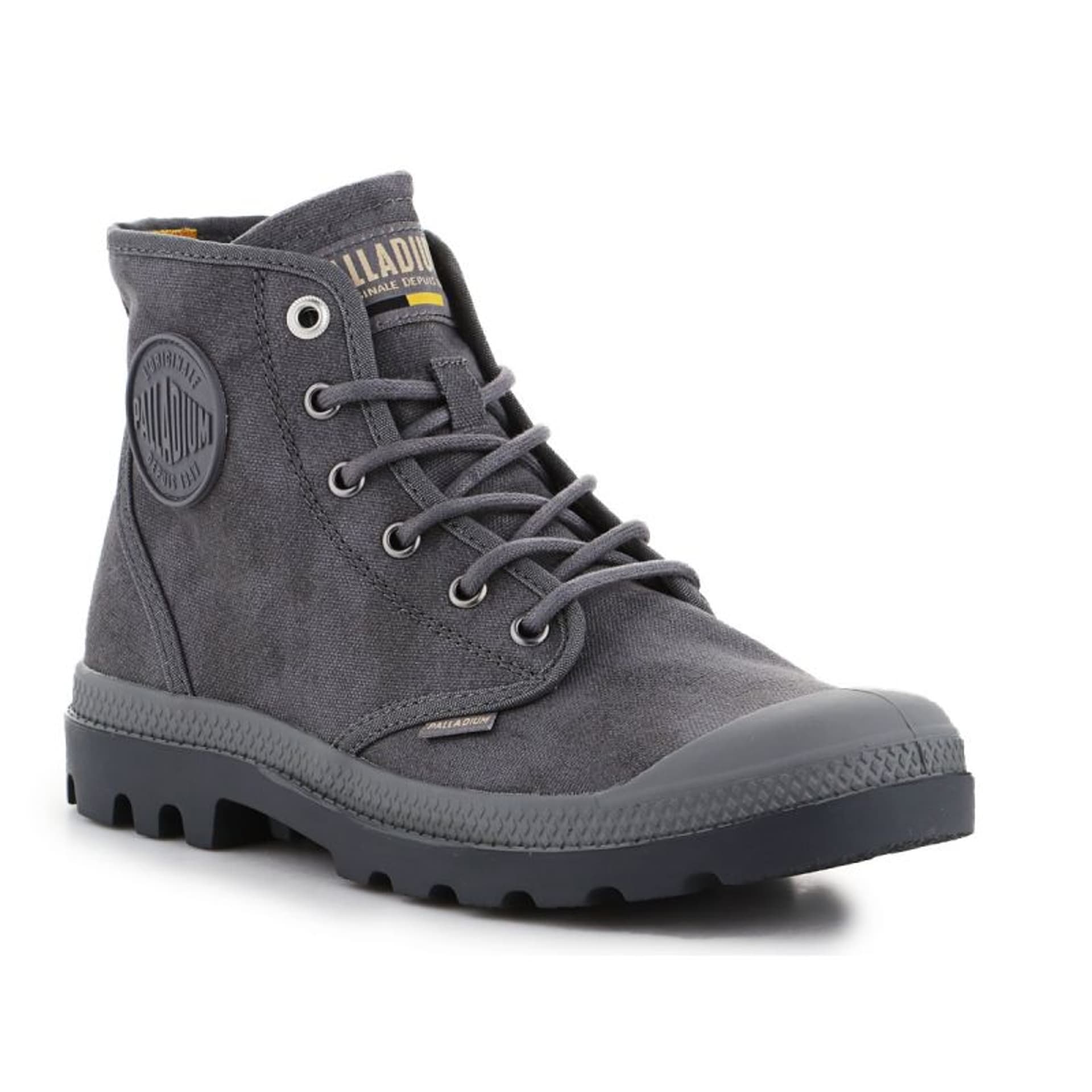 

Buty Palladium Pampa Hi Wax U French Metal 77222 (kolor Szary/Srebrny, rozmiar EU 37)