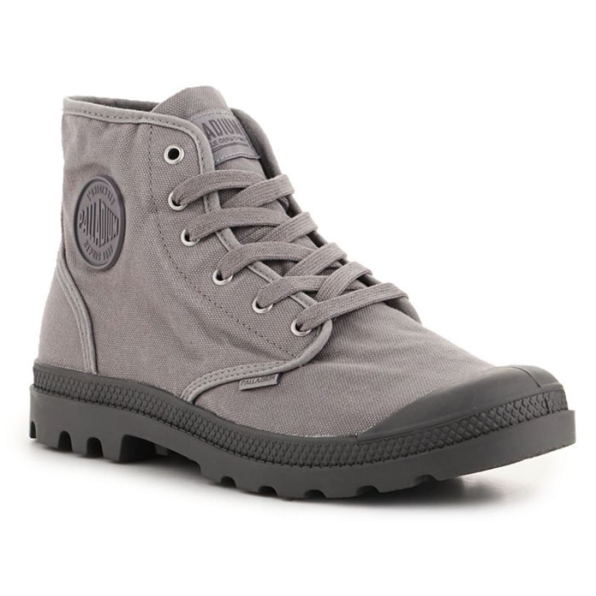 

Buty Palladium Pampa High Hi M 02352 (kolor Szary/Srebrny, rozmiar EU 44)
