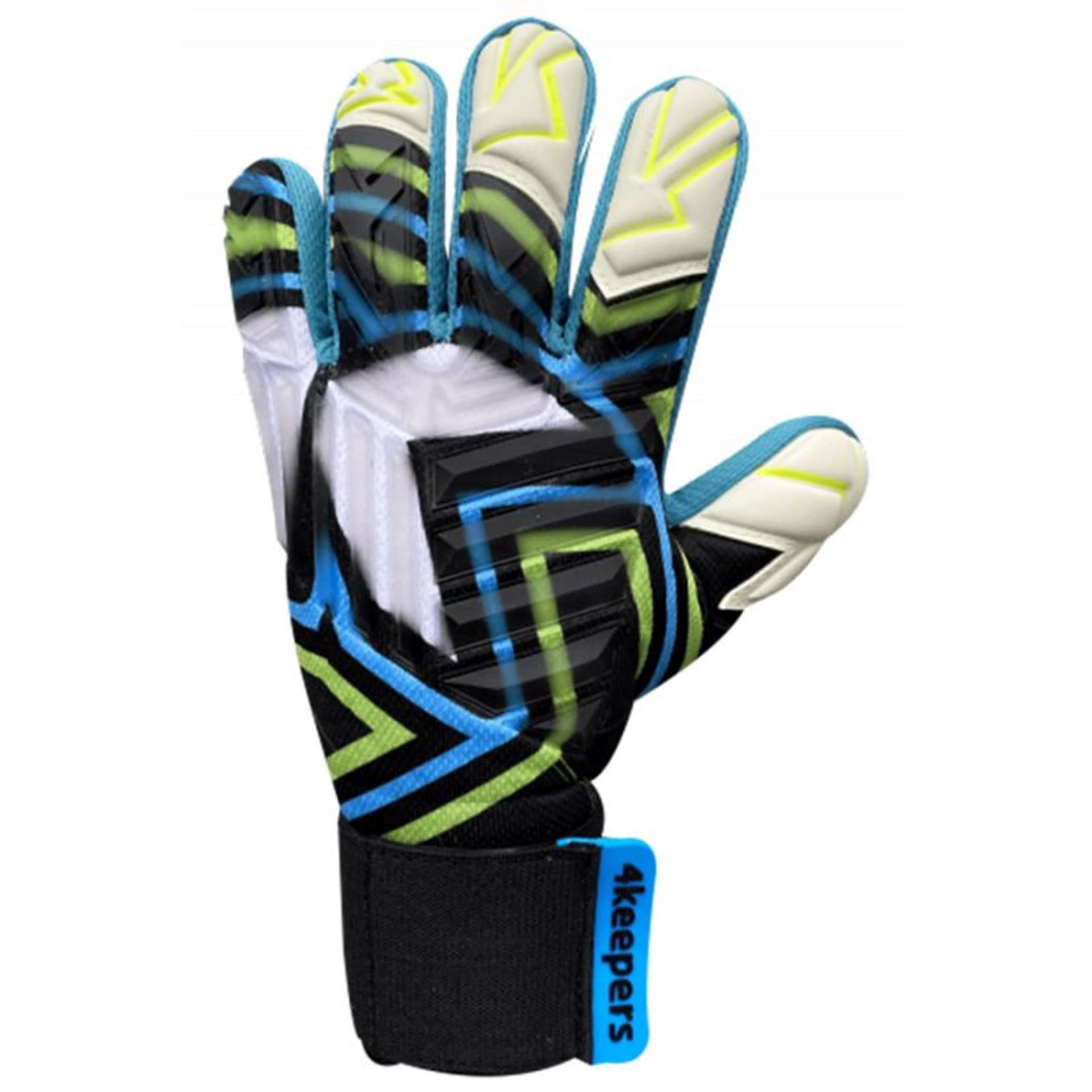 

Rękawice bramkarskie 4keepers Evo Amson NC M (kolor Wielokolorowy, rozmiar 8.5)