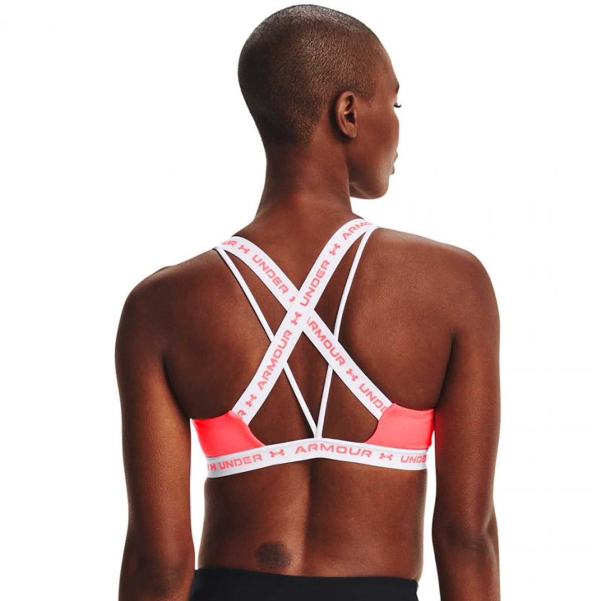 

Stanik sportowy Under Armour Crossback Low W 1361033 (kolor Biały. Różowy, rozmiar L)