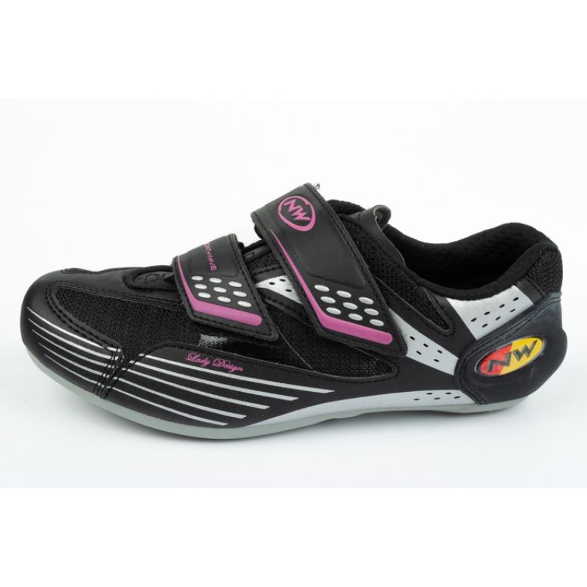 

Buty rowerowe Northwave Moon W 80171006 (kolor Czarny. Różowy, rozmiar 38)