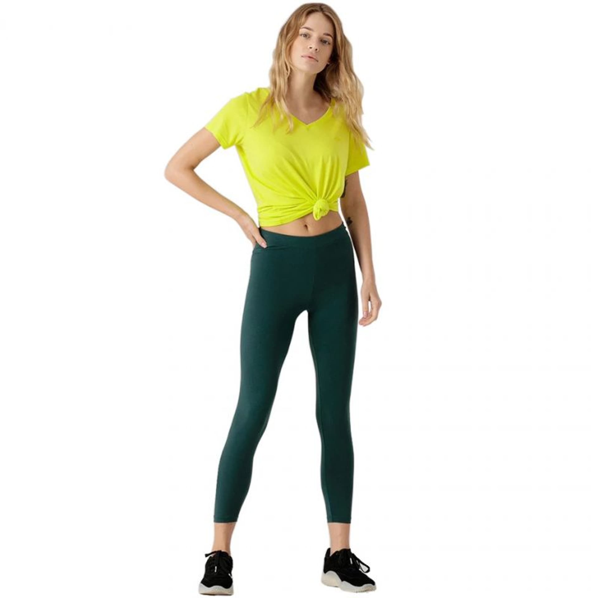 

Legginsy 4F W H4Z21 LEG012 (kolor Zielony, rozmiar S)