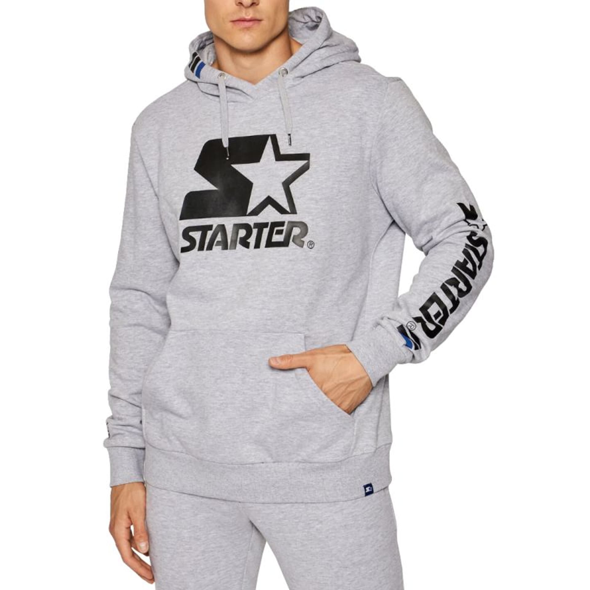 

Bluza Starter Man Blouse Hoodie M SMG (kolor Szary/Srebrny, rozmiar M)