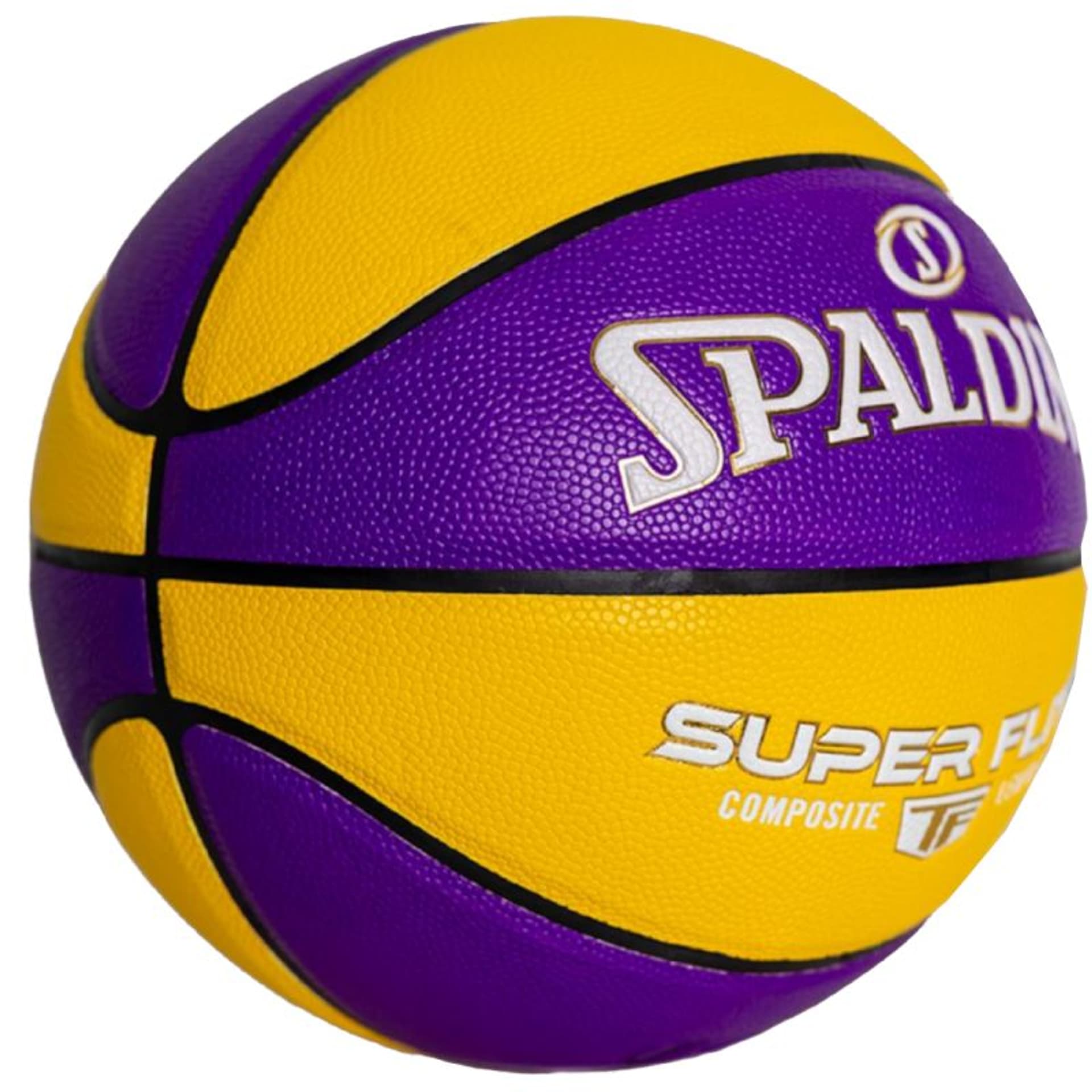 

Piłka do koszykówki Spalding Super Flite Ball (kolor Fioletowy. Żółty, rozmiar 7)